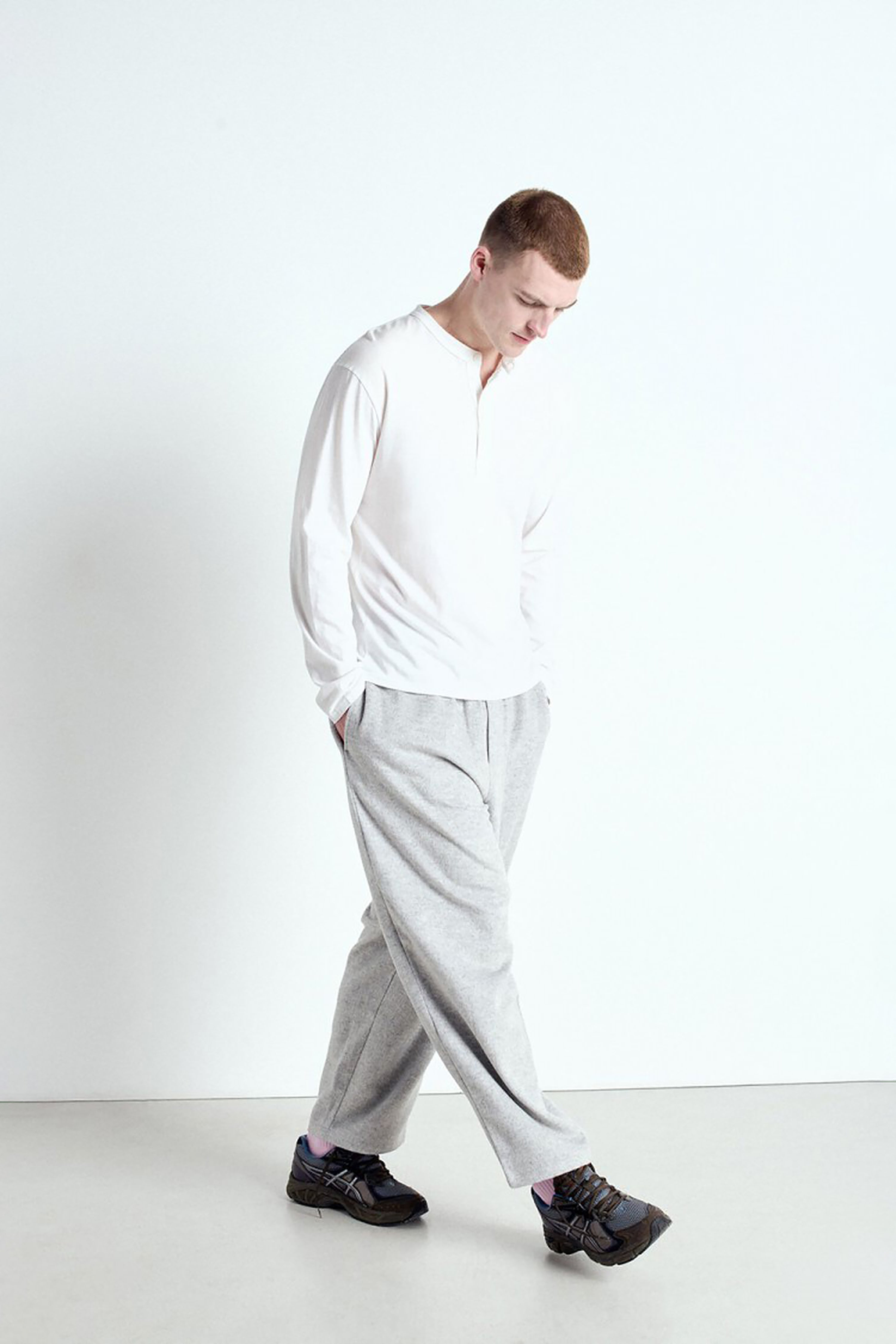 Men's Vupaville T-Shirt LS - White