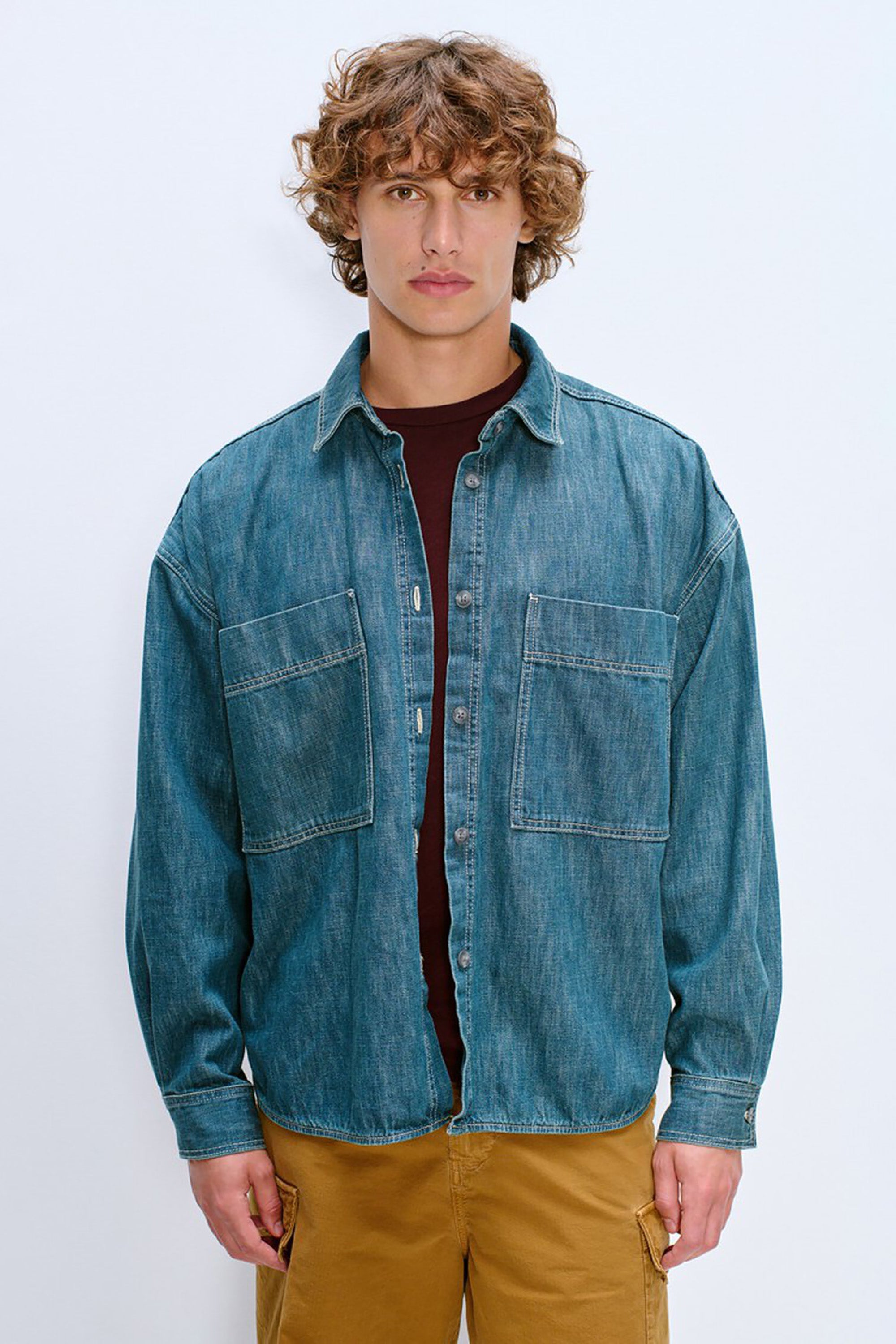 Men's Ydopark Shirt - Medium Green Cast