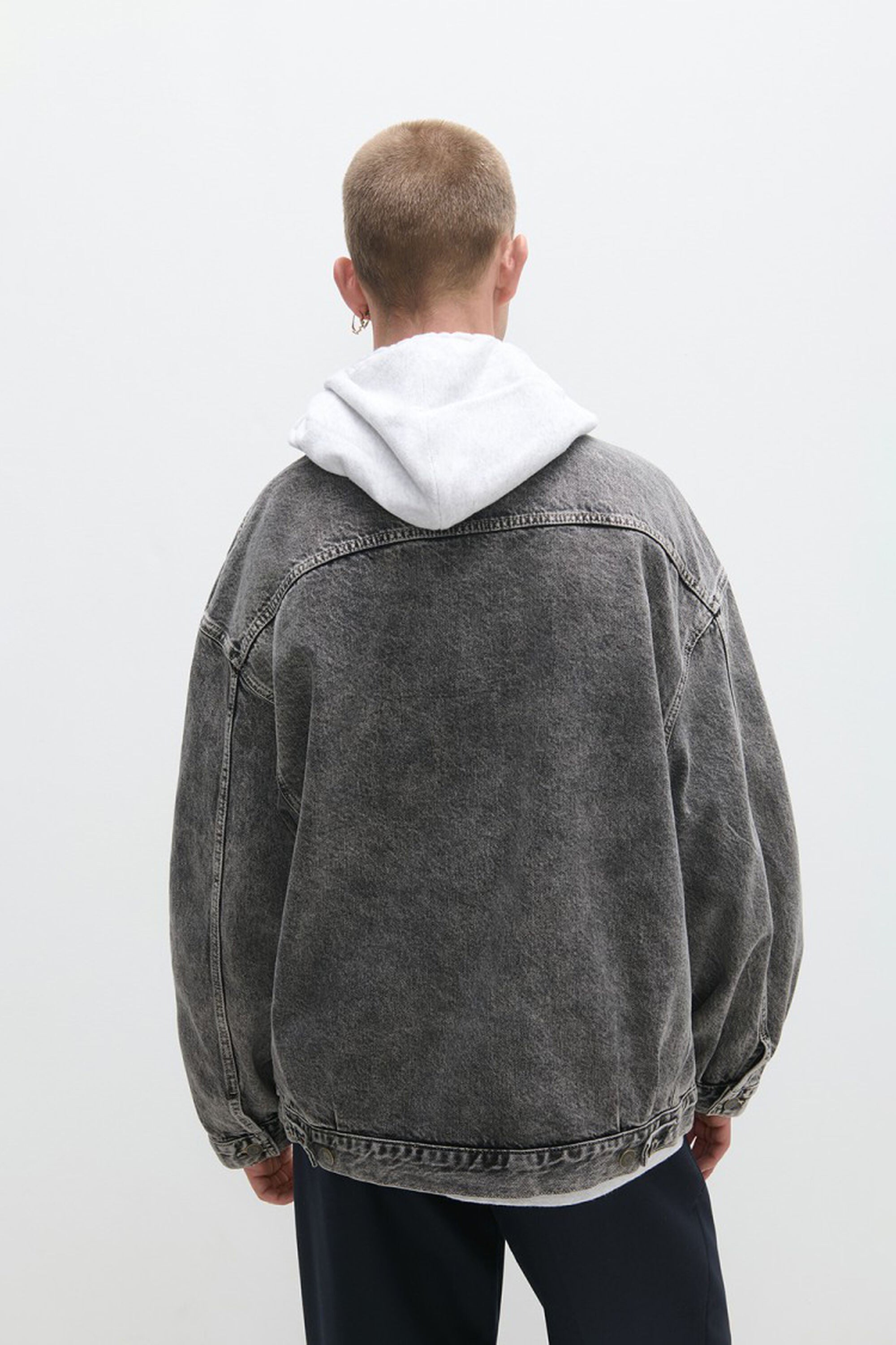 Men's Yopday-B Jacket - Grey Salt And Pepper