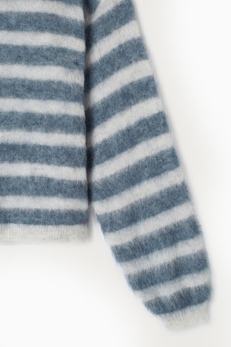 Nenybay Jumper - Polar Melange / Striped Tornado Melange - RUM Amsterdam