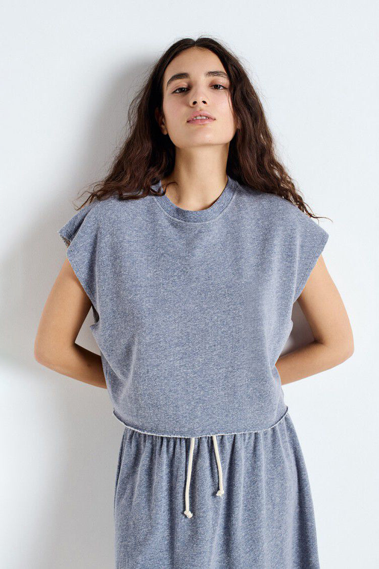 Ofybow Tank Top - Storm Melange - RUM Amsterdam