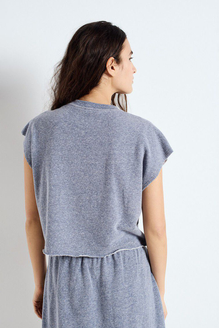 Ofybow Tank Top - Storm Melange - RUM Amsterdam