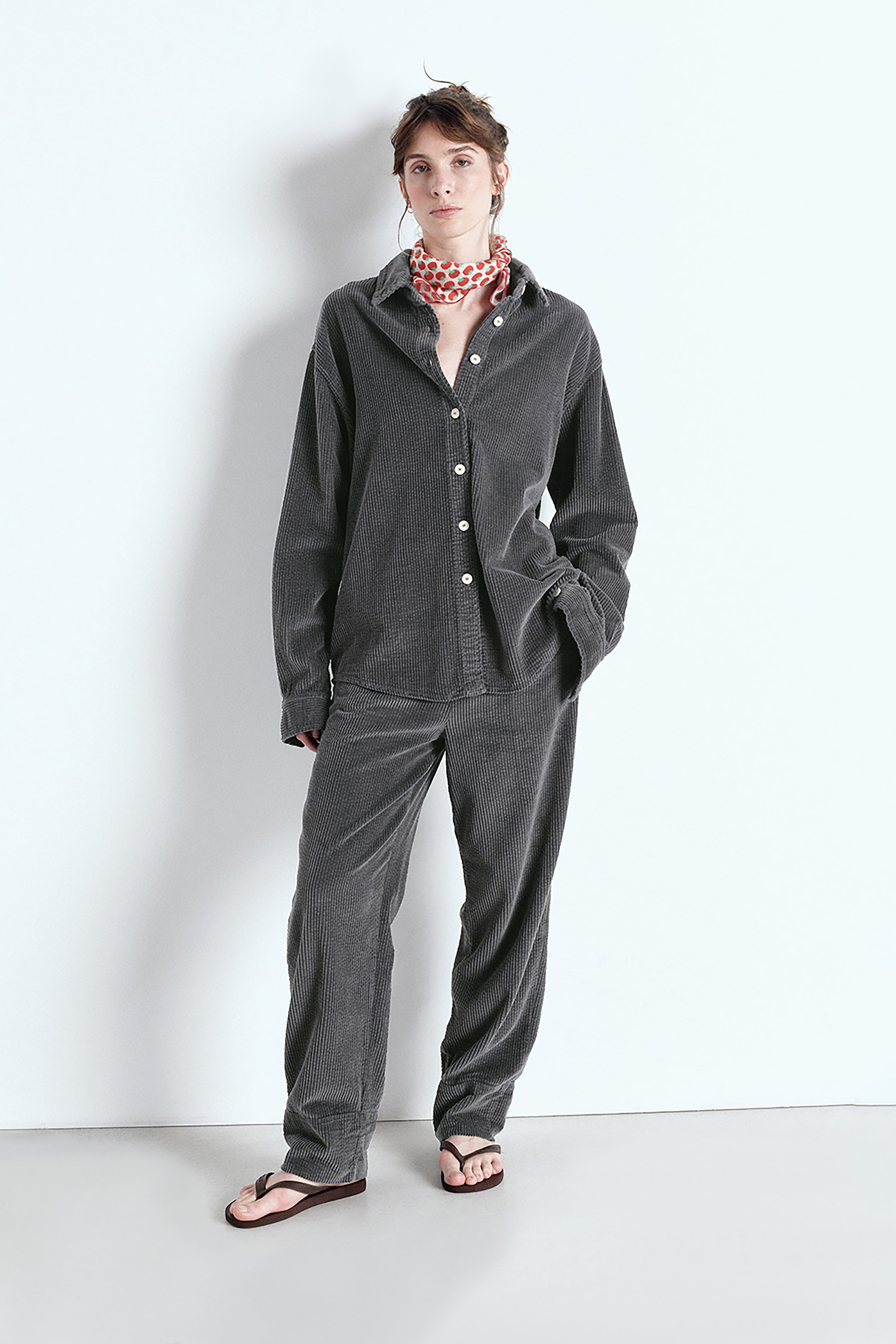 Padow Shirt - Vintage Carbon