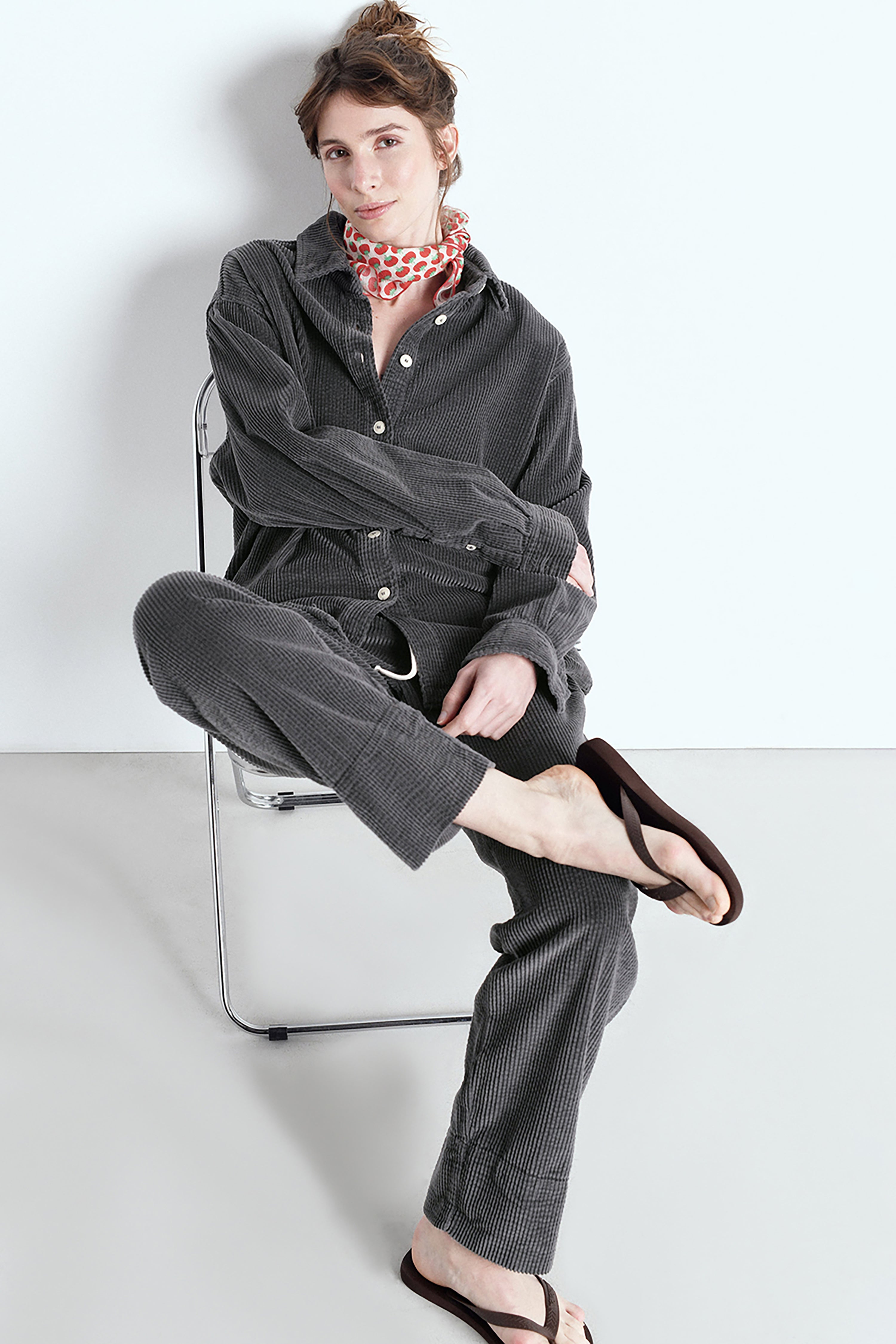 Padow Shirt - Vintage Carbon