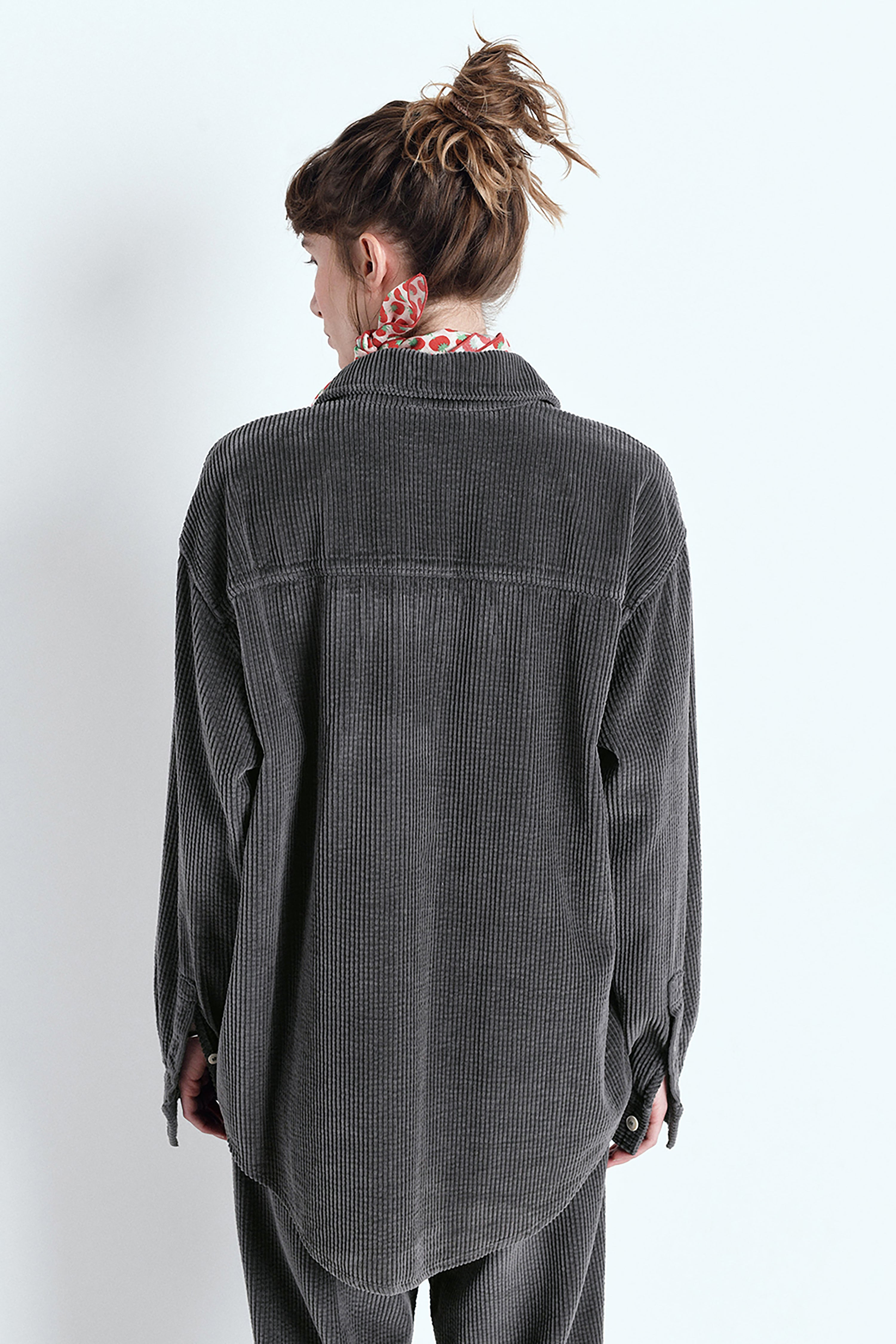 Padow Shirt - Vintage Carbon