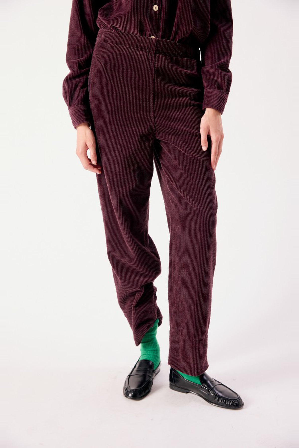 Padow Trousers - Vintage Auburn