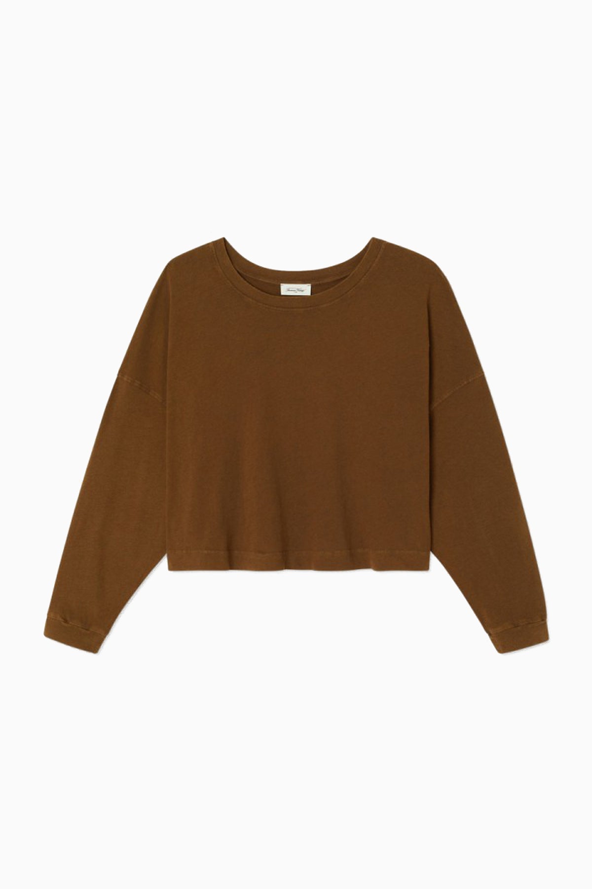 Remytown T-Shirt LS - Vintage Moka