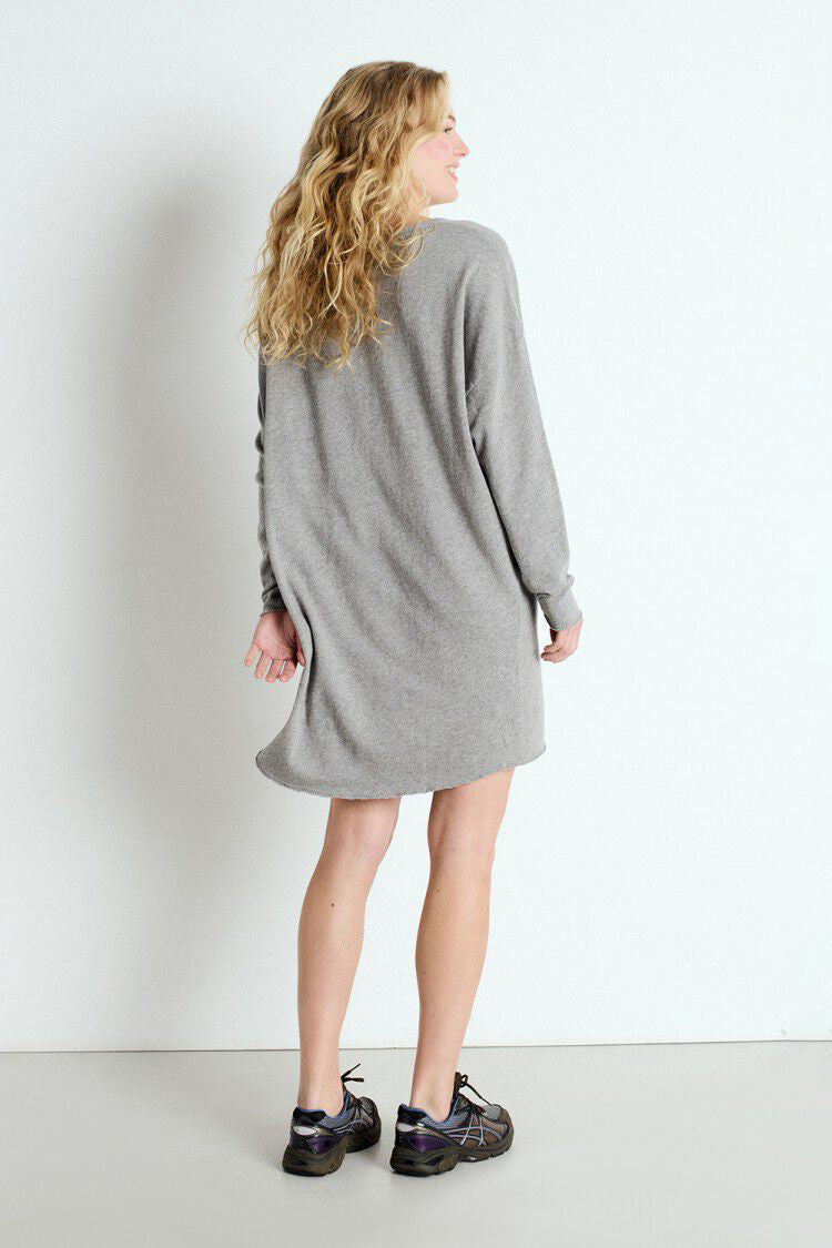 Sonoma LS Dress - Heather Grey - RUM Amsterdam