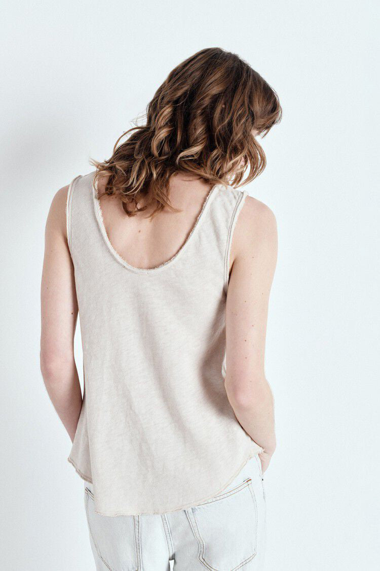 Sonoma Tank Top - Vintage Mastic