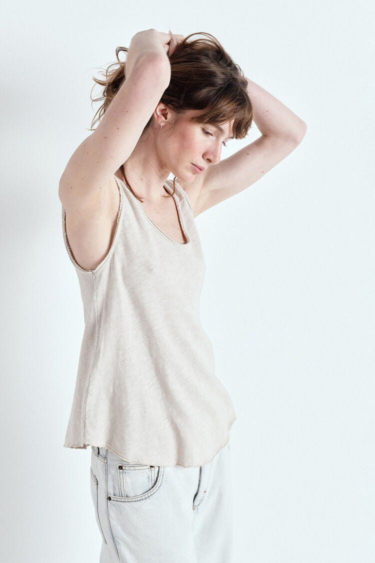 Sonoma Tank Top - Vintage Mastic