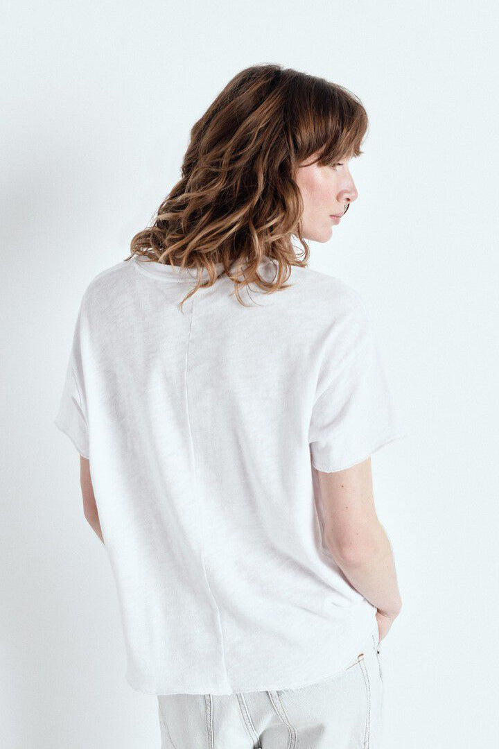 Sonoma Round Neck Tee - White - RUM Amsterdam