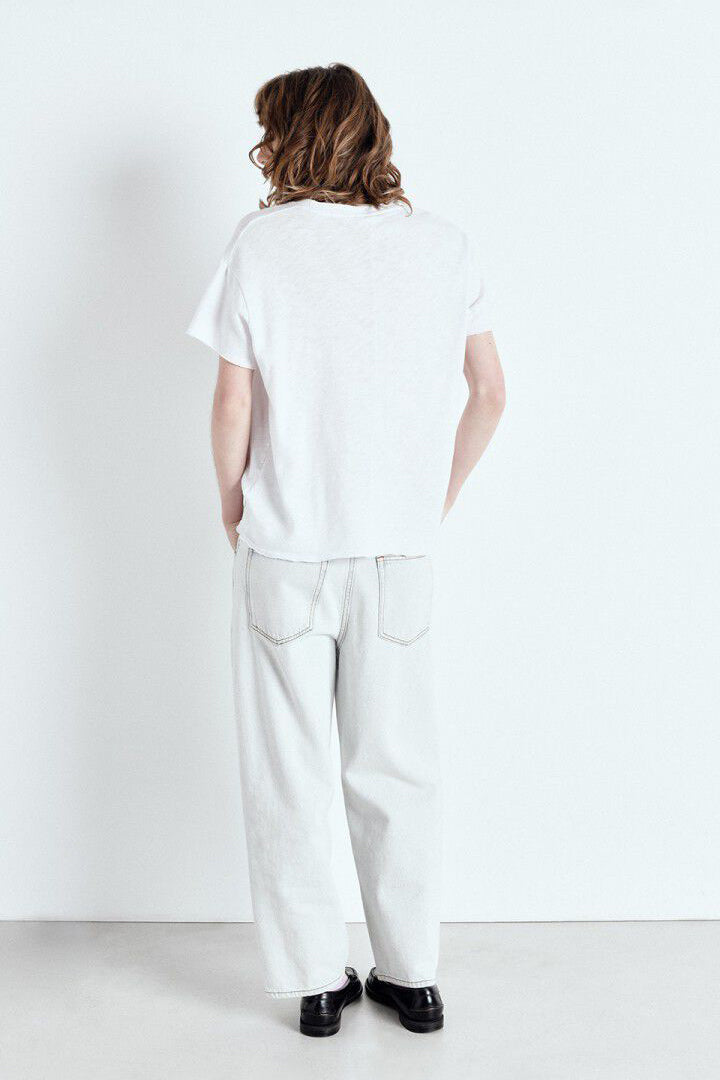 Sonoma Round Neck Tee - White - RUM Amsterdam