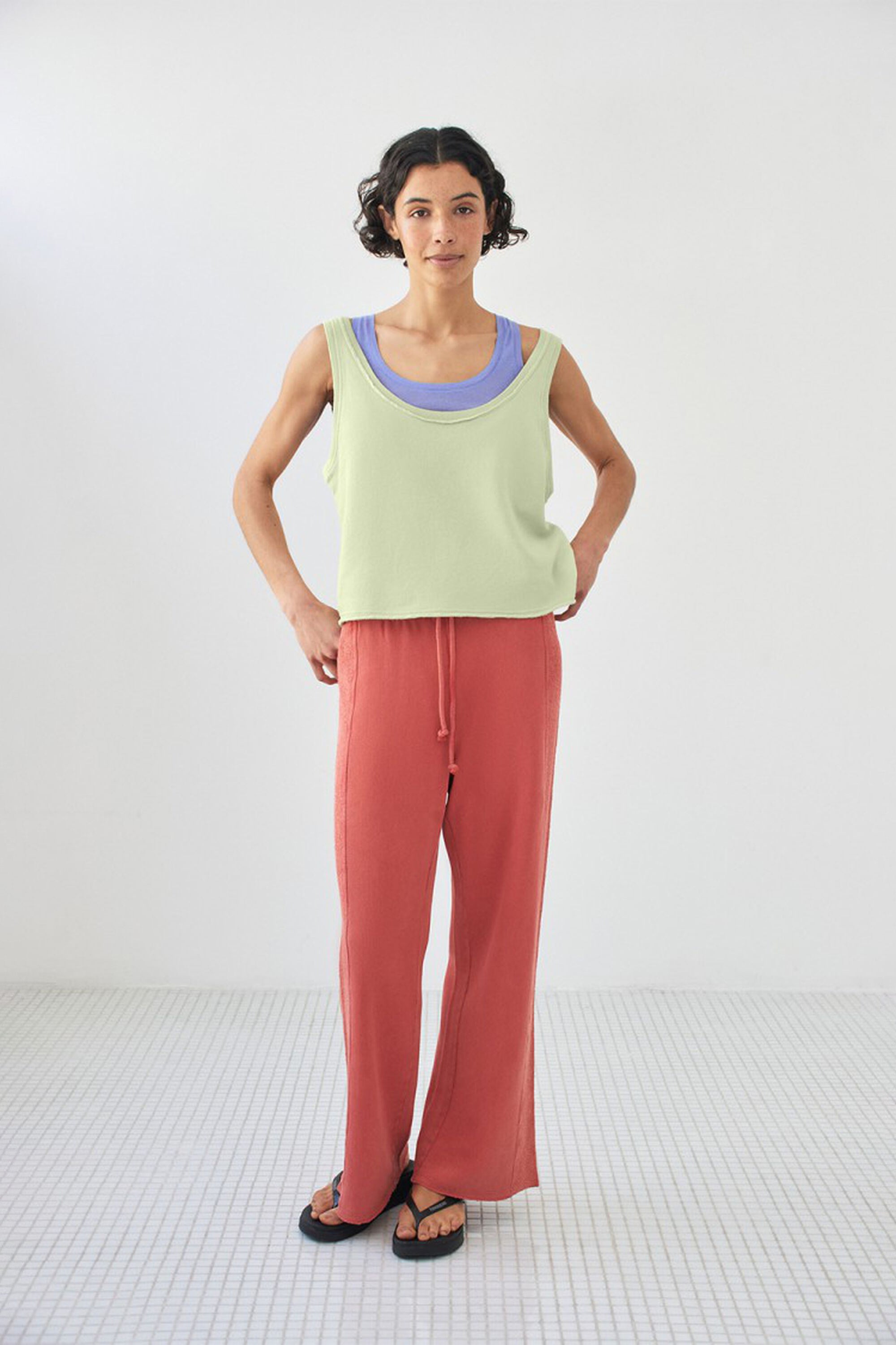 Vibtown Top - Vintage Linden