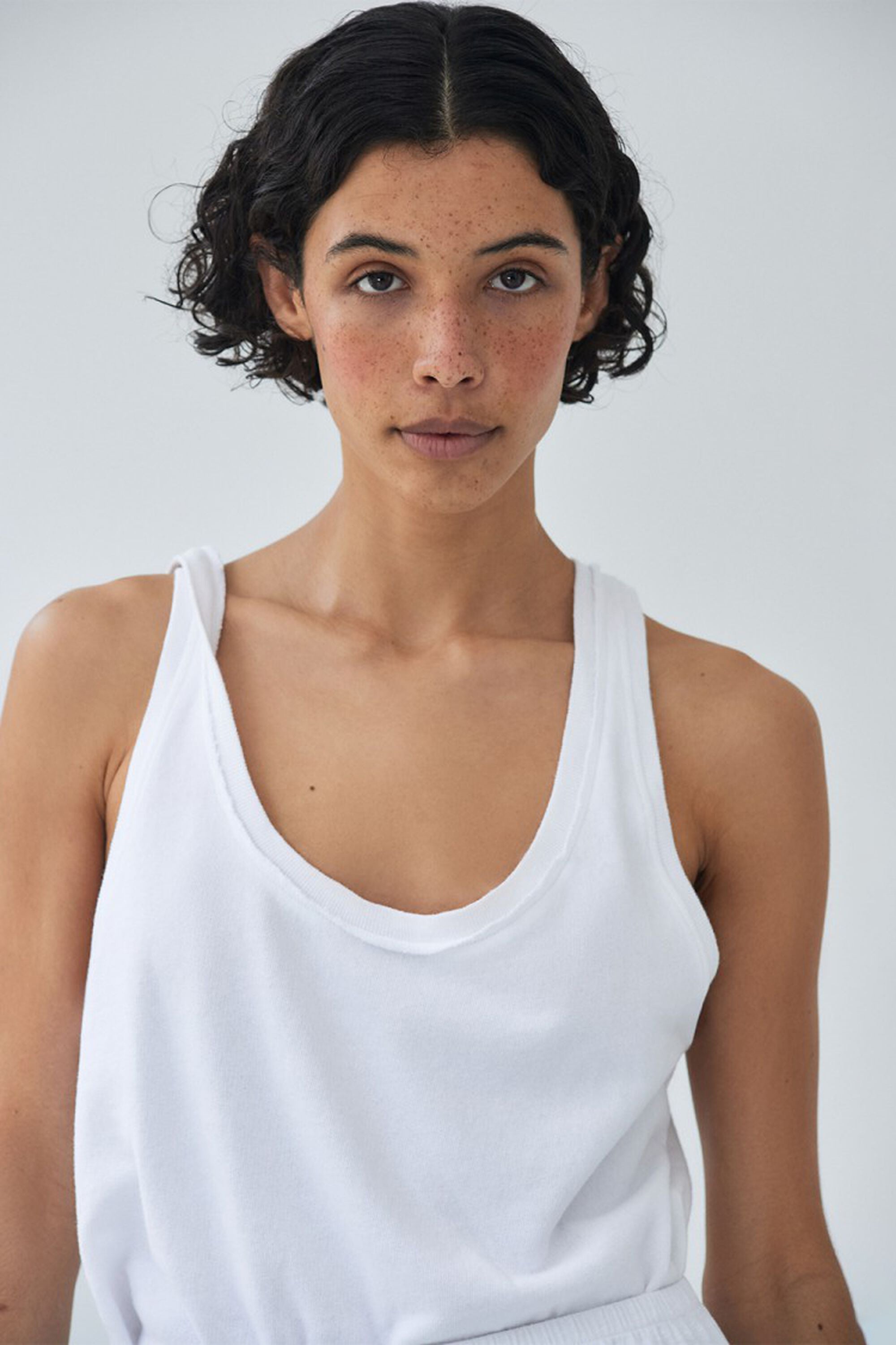 Vibtown Top - Vintage White
