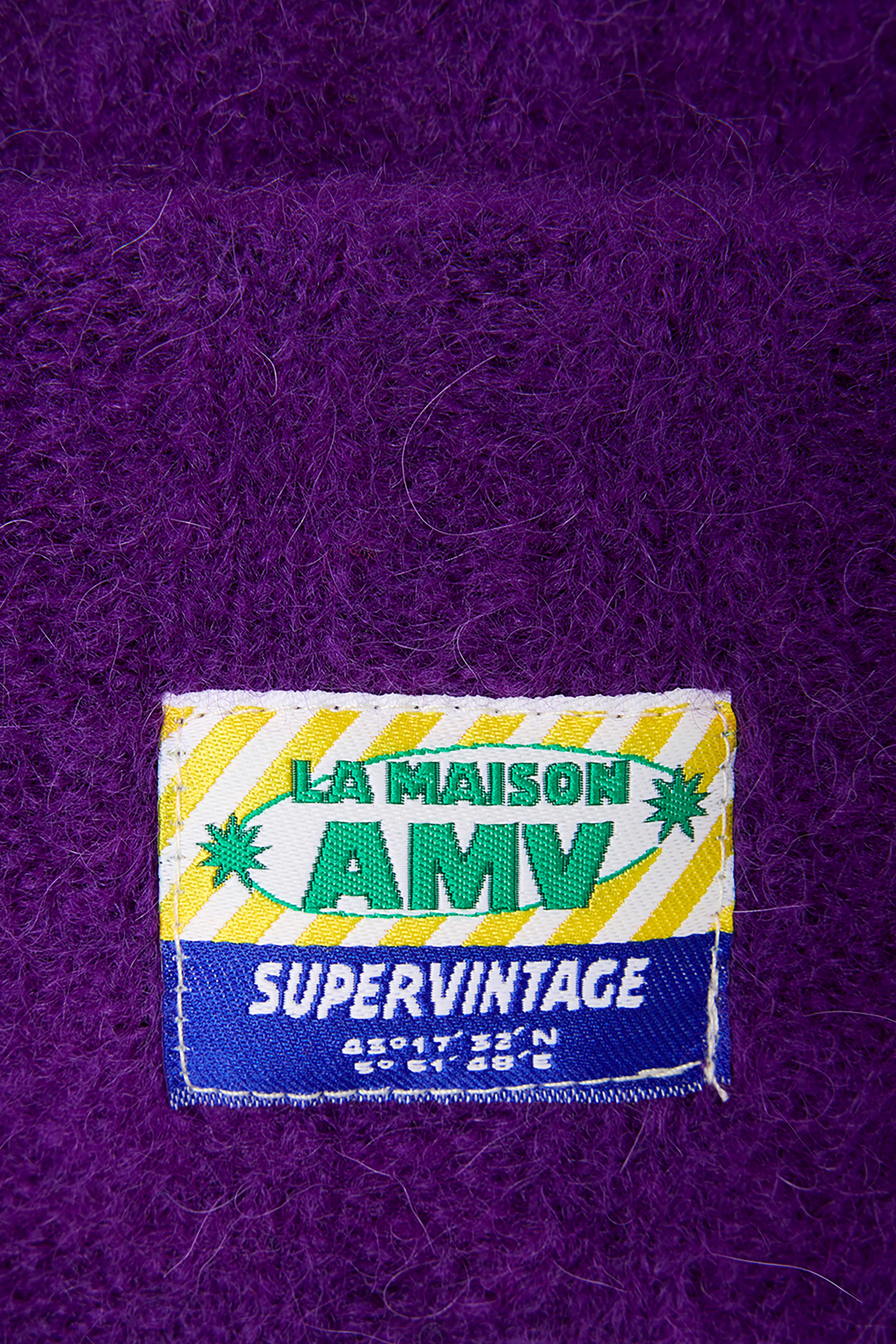 Vitow Beanie - Eggplant - RUM Amsterdam