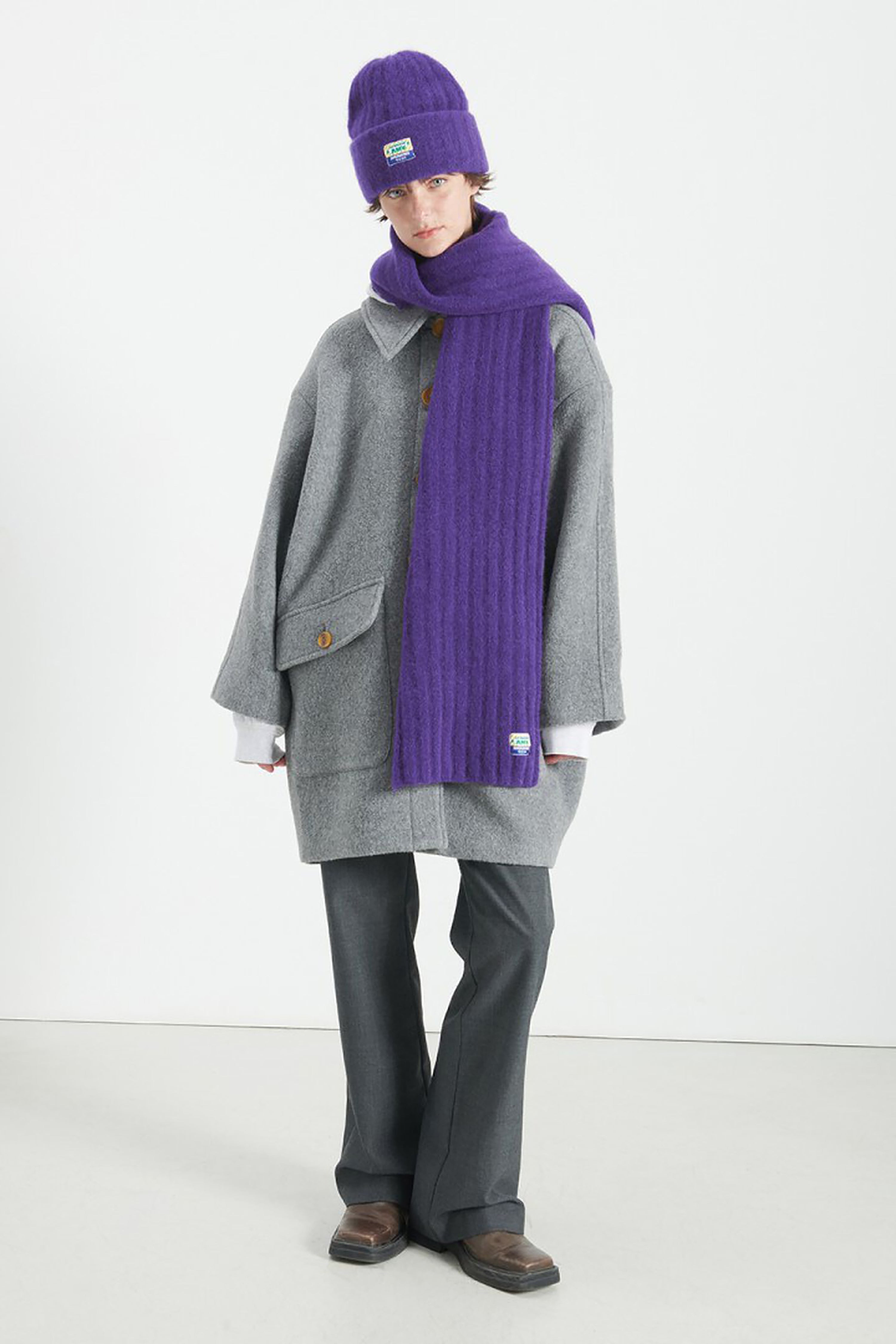 Vitow Beanie - Eggplant - RUM Amsterdam