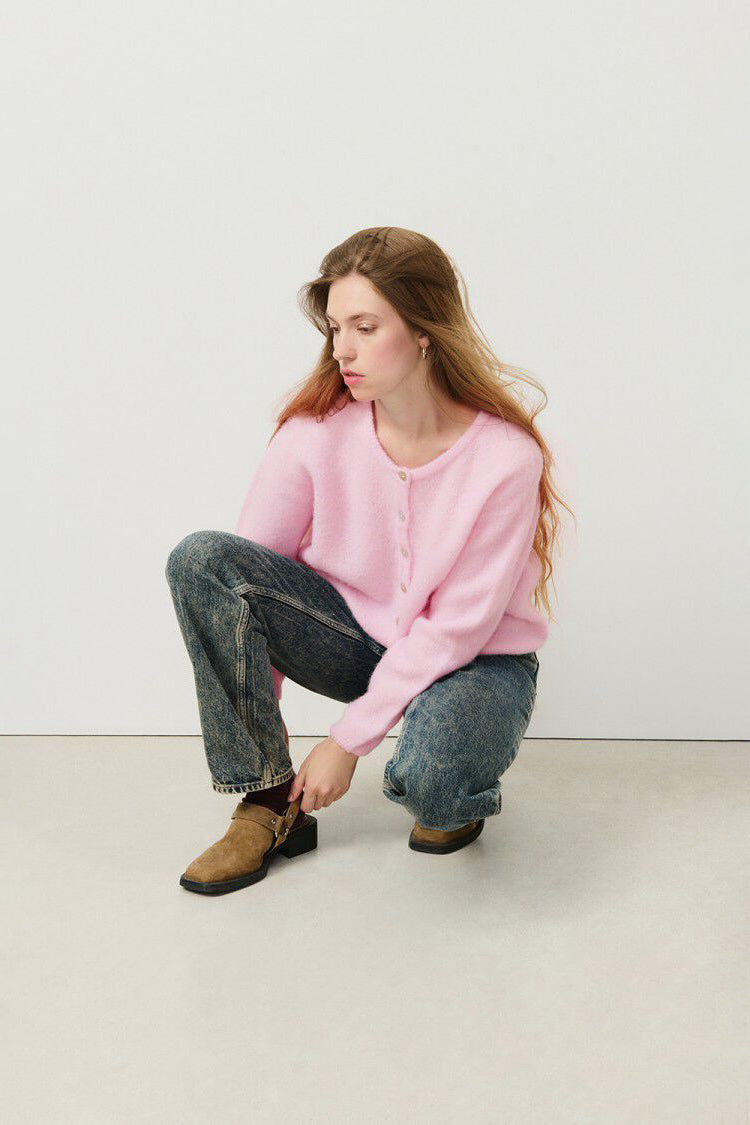 Vitow Cardigan - Sugared Almond Melange - RUM Amsterdam