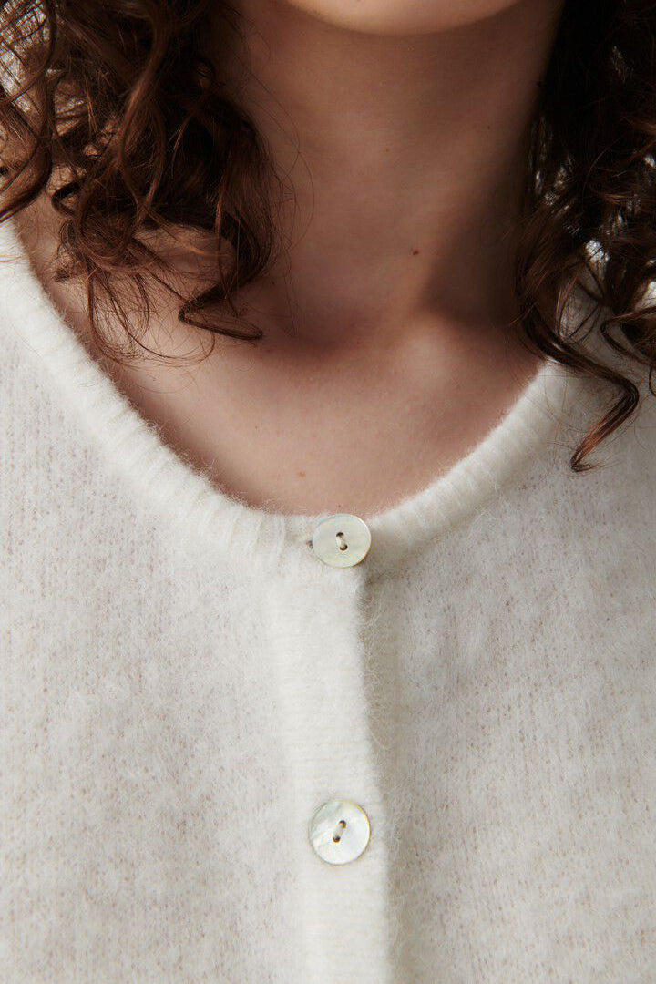 Vitow Cardigan - White - RUM Amsterdam