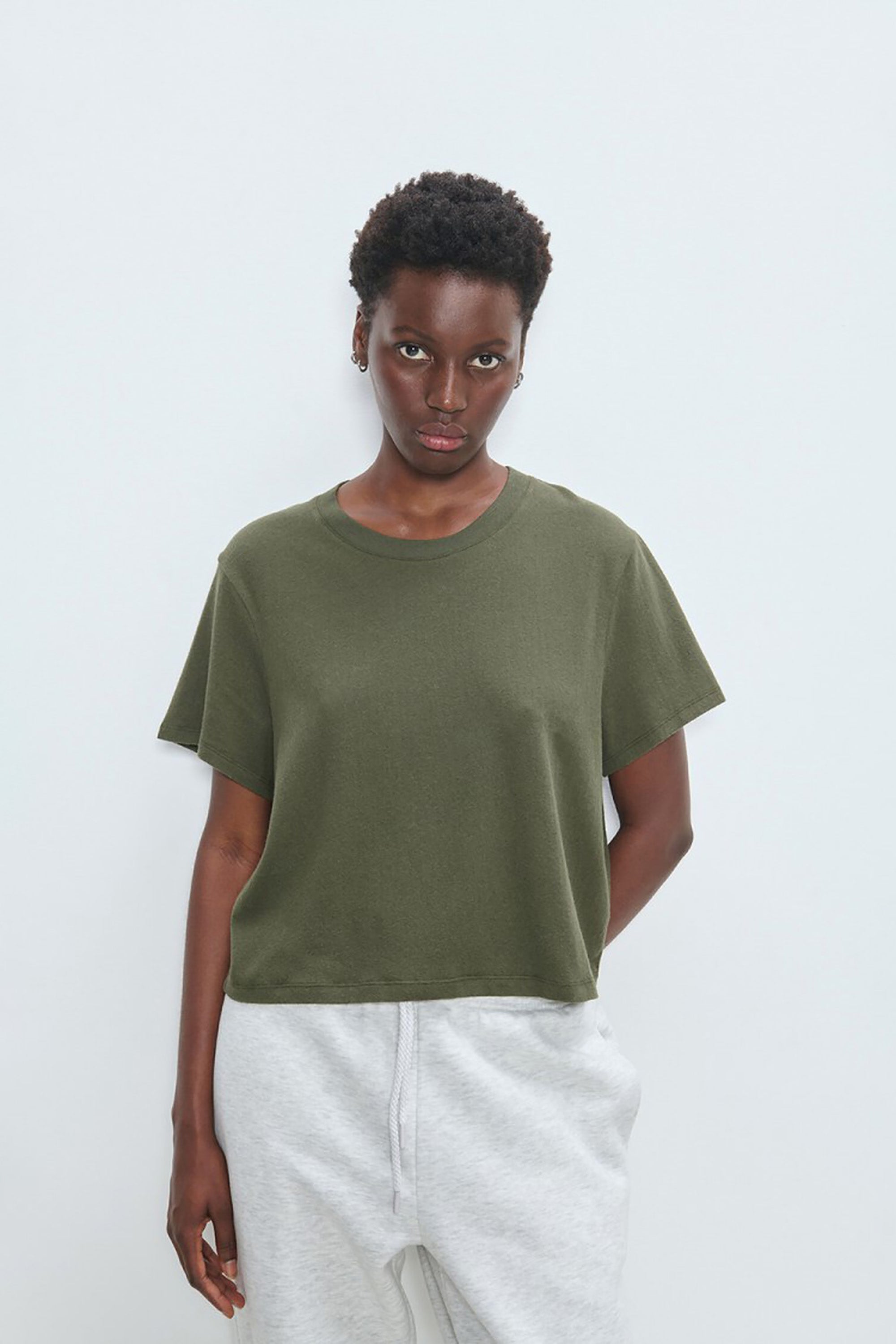 Ypawood T-Shirt - Copse Melange - RUM Amsterdam