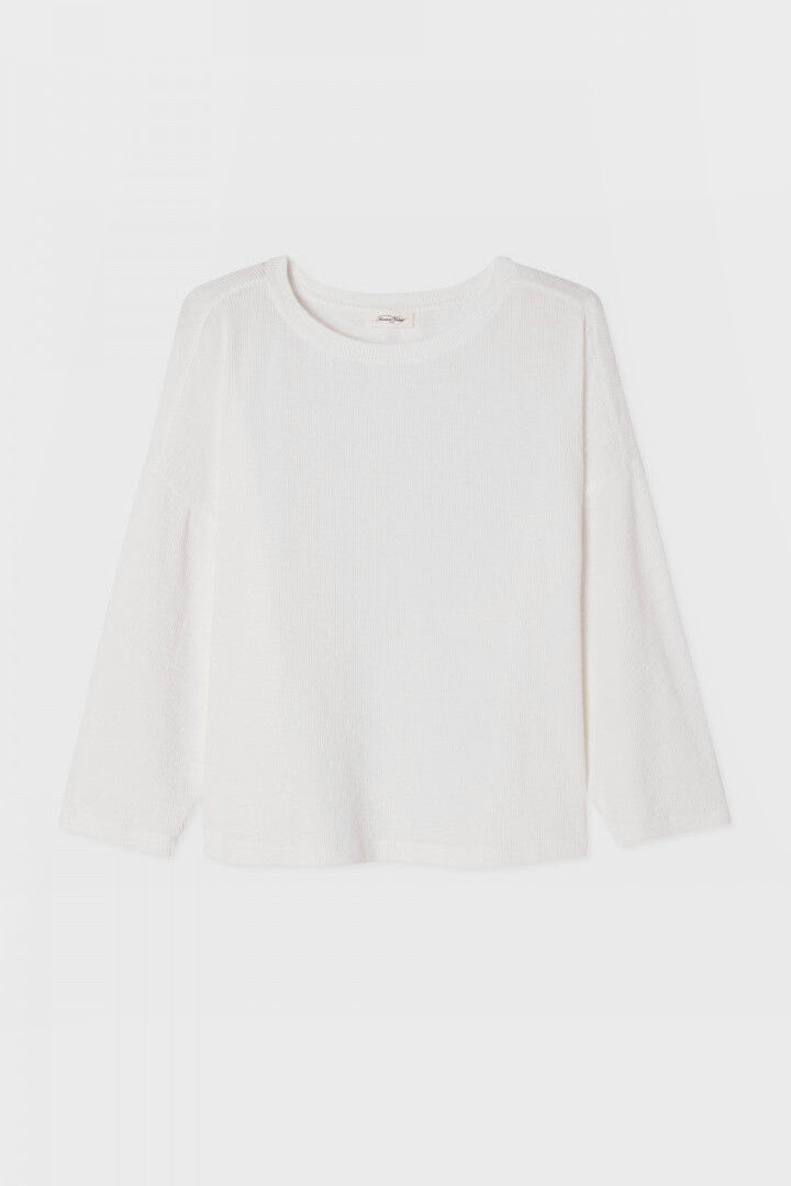 Yruki LS Tee - White - RUM Amsterdam