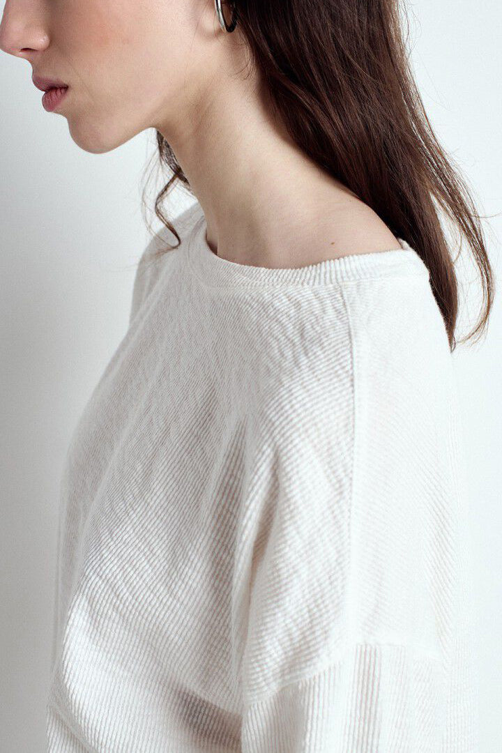 Yruki LS Tee - White - RUM Amsterdam