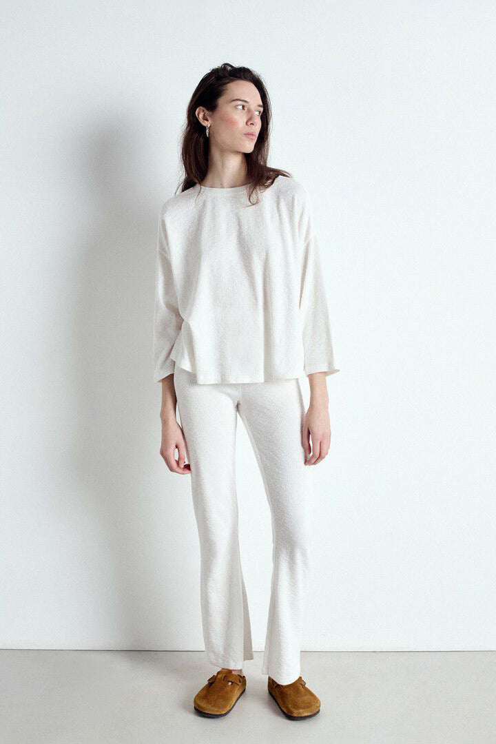 Yruki LS Tee - White - RUM Amsterdam