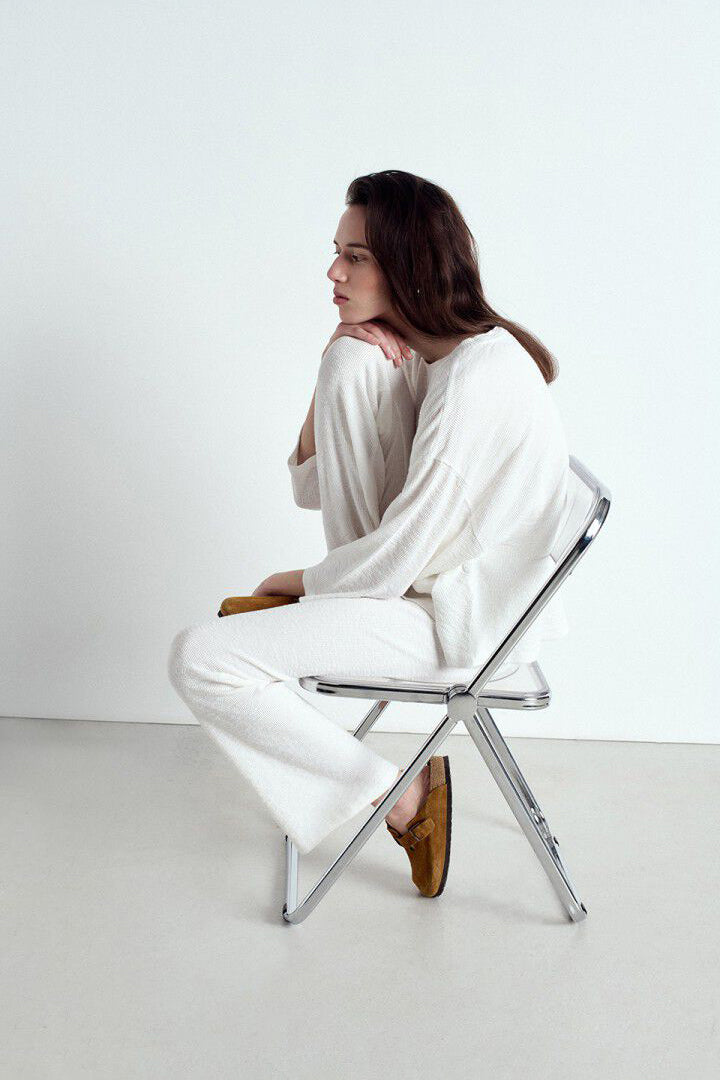 Yruki LS Tee - White - RUM Amsterdam