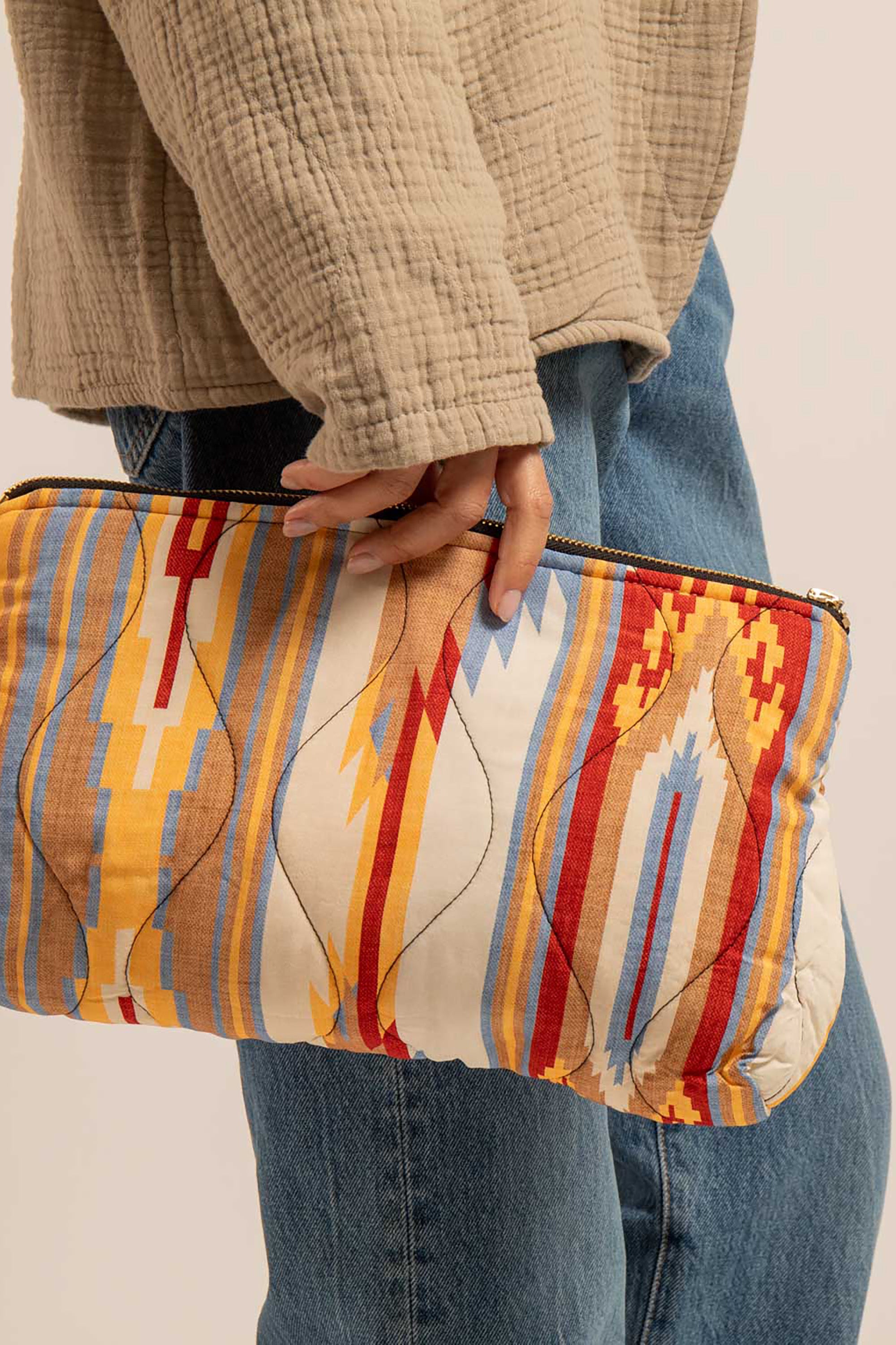 Orlando Clutch Bag - Koda Beige