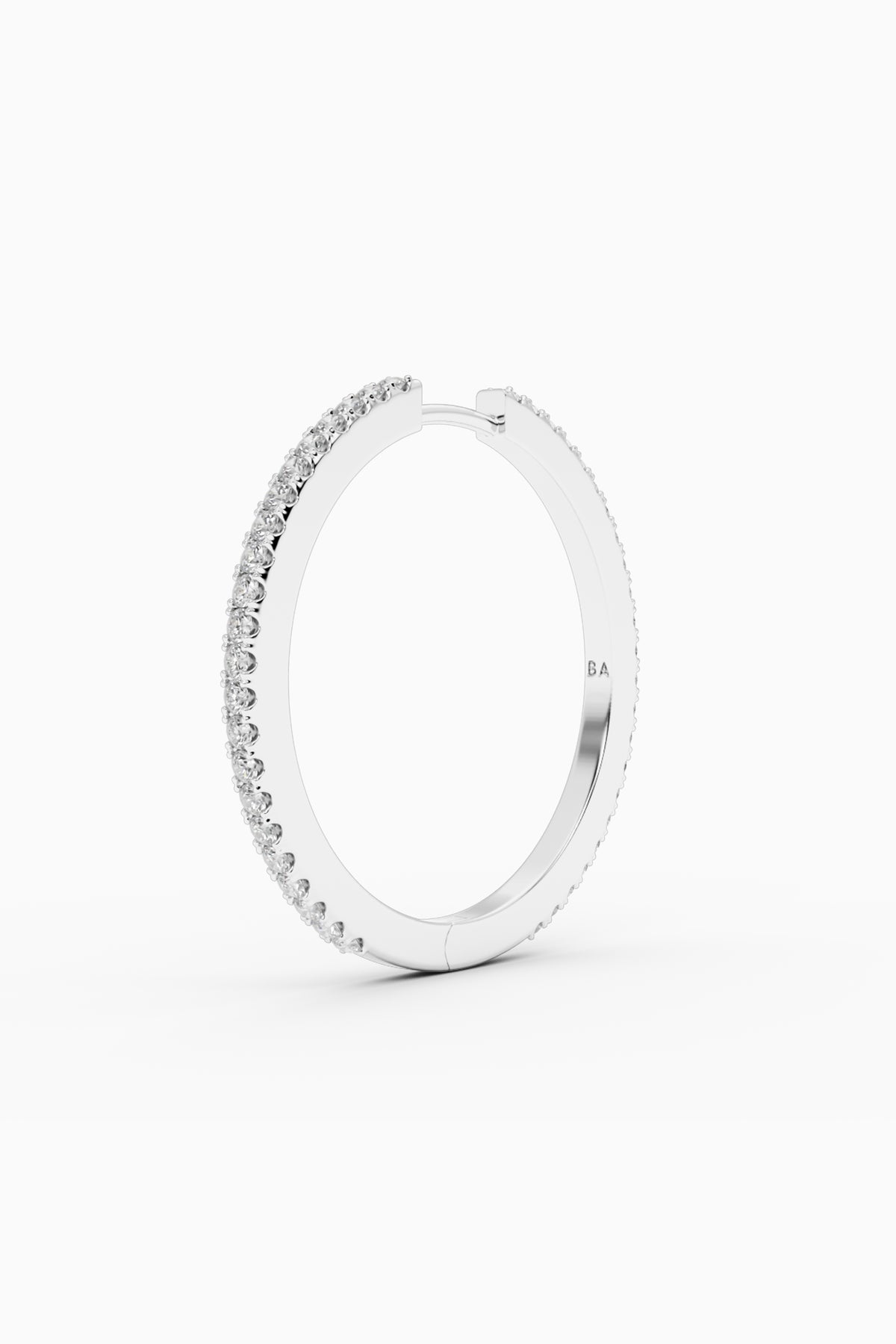 Ivy Diamond Earring - Silver