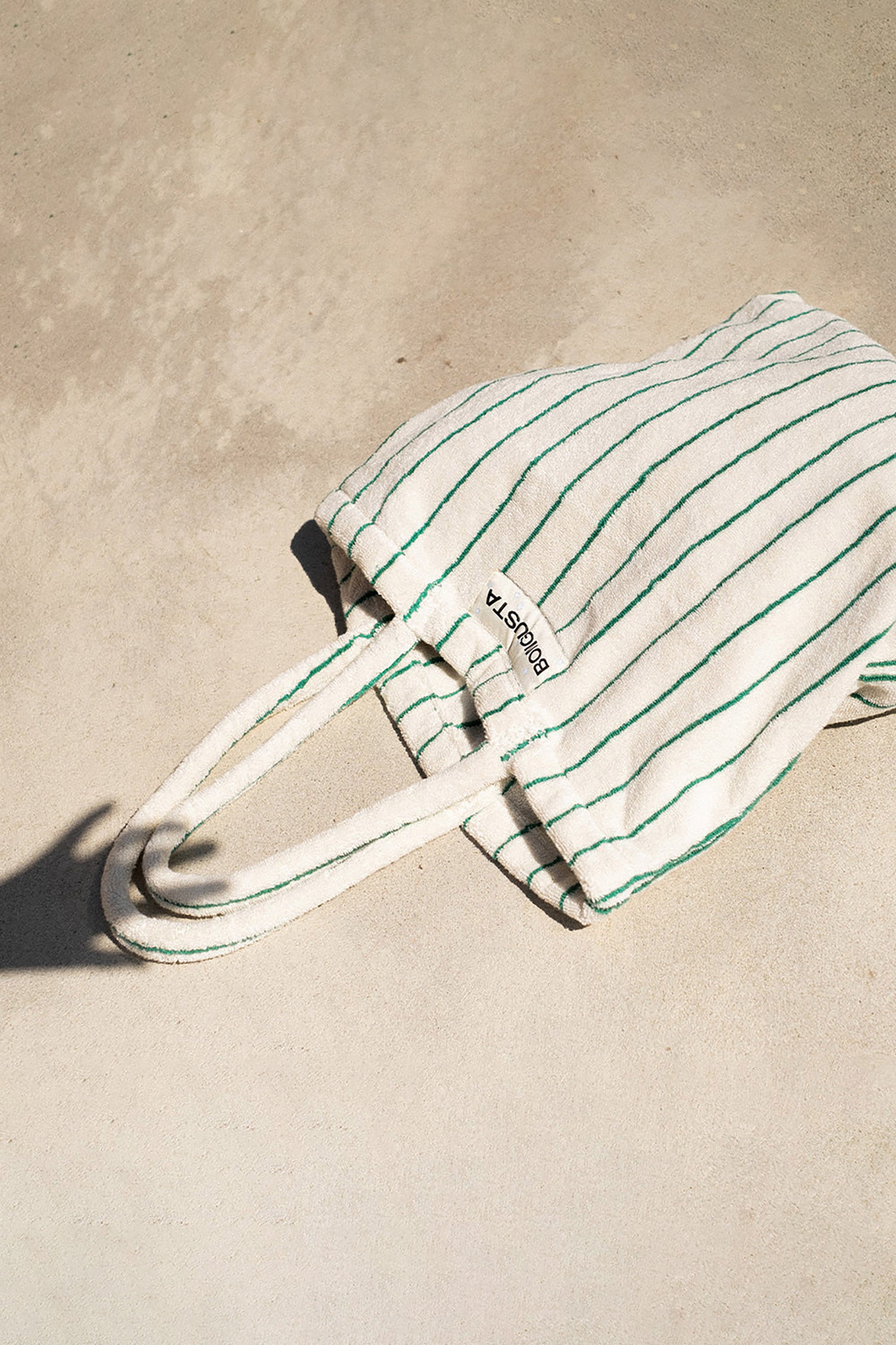 Naram Tote Bag - Pure White & Grass - RUM Amsterdam