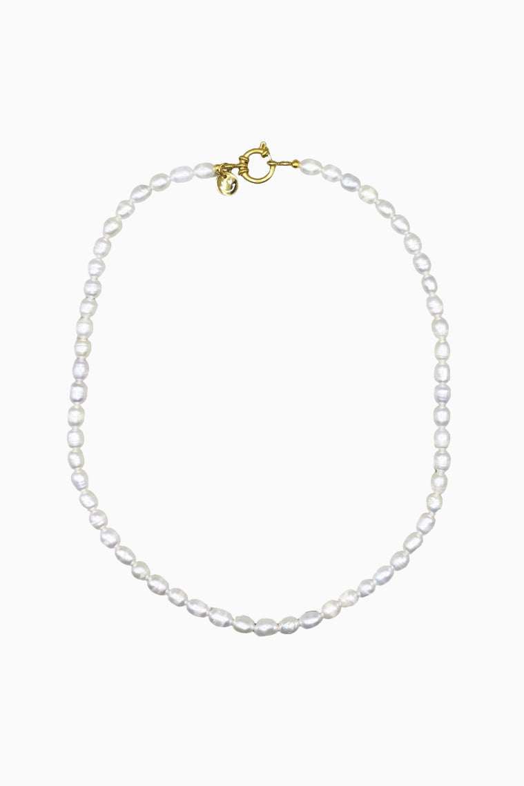 Boris Necklace - White