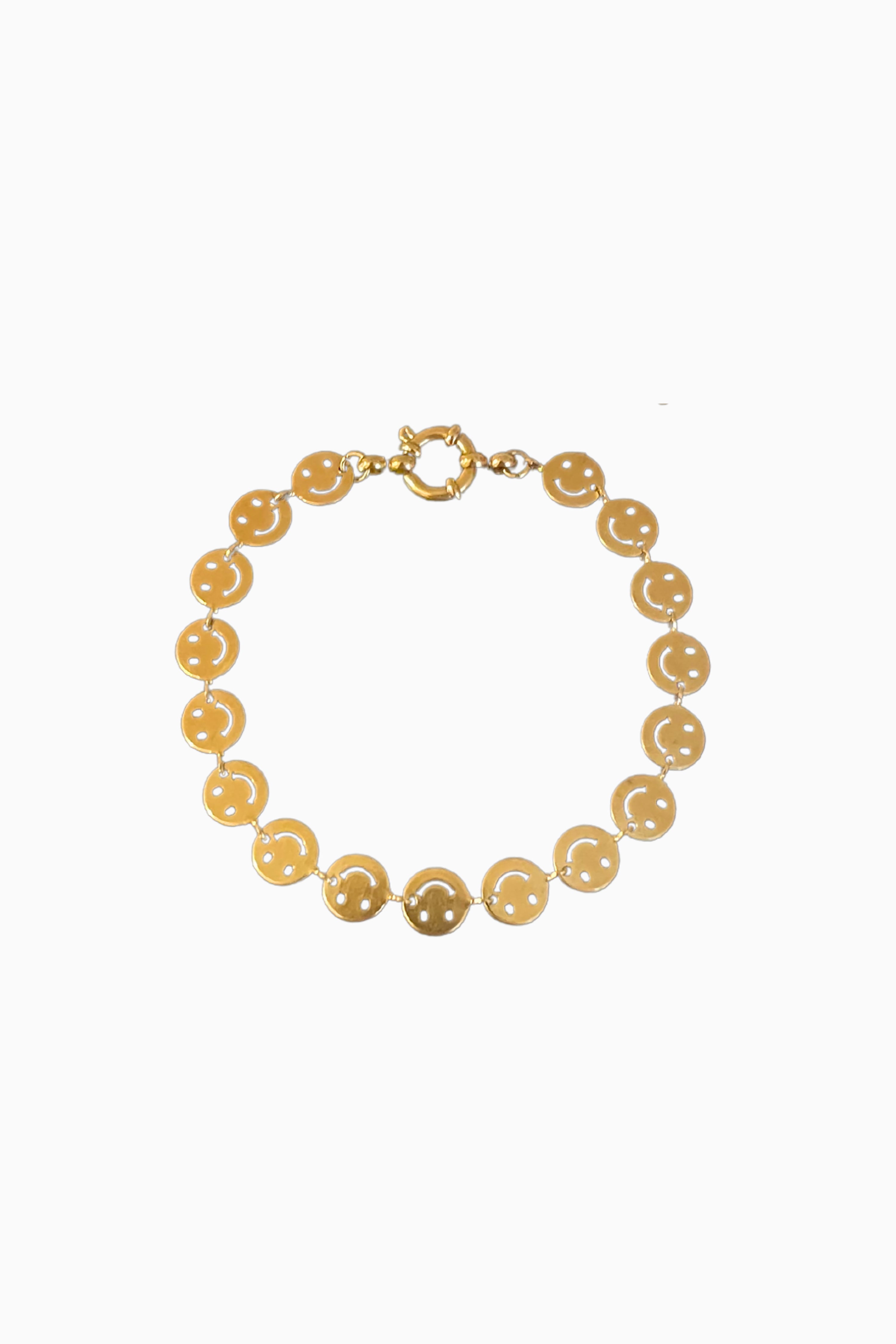 Smiley Bracelet - Gold