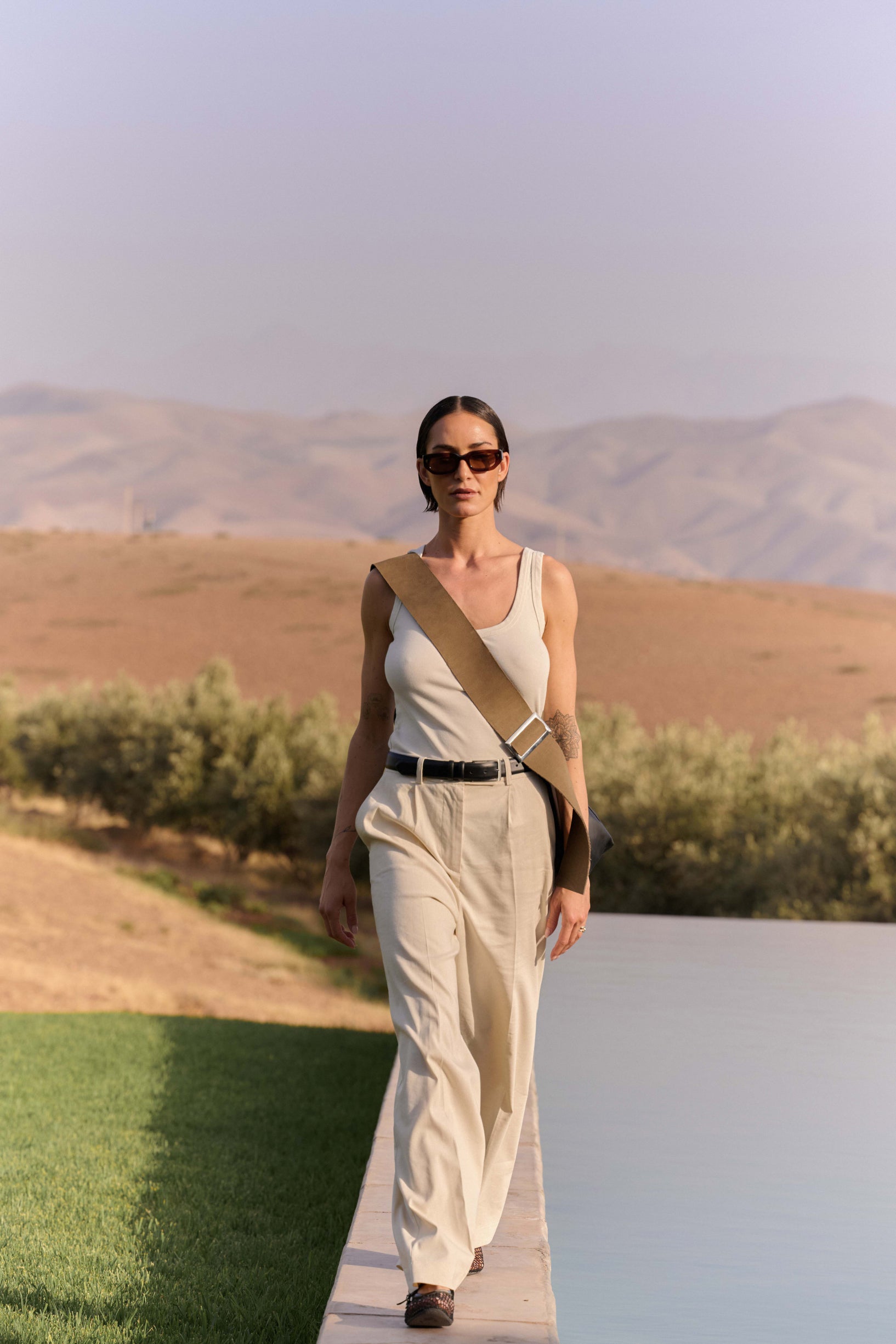 Azela Pants - Natural Sand - RUM Amsterdam