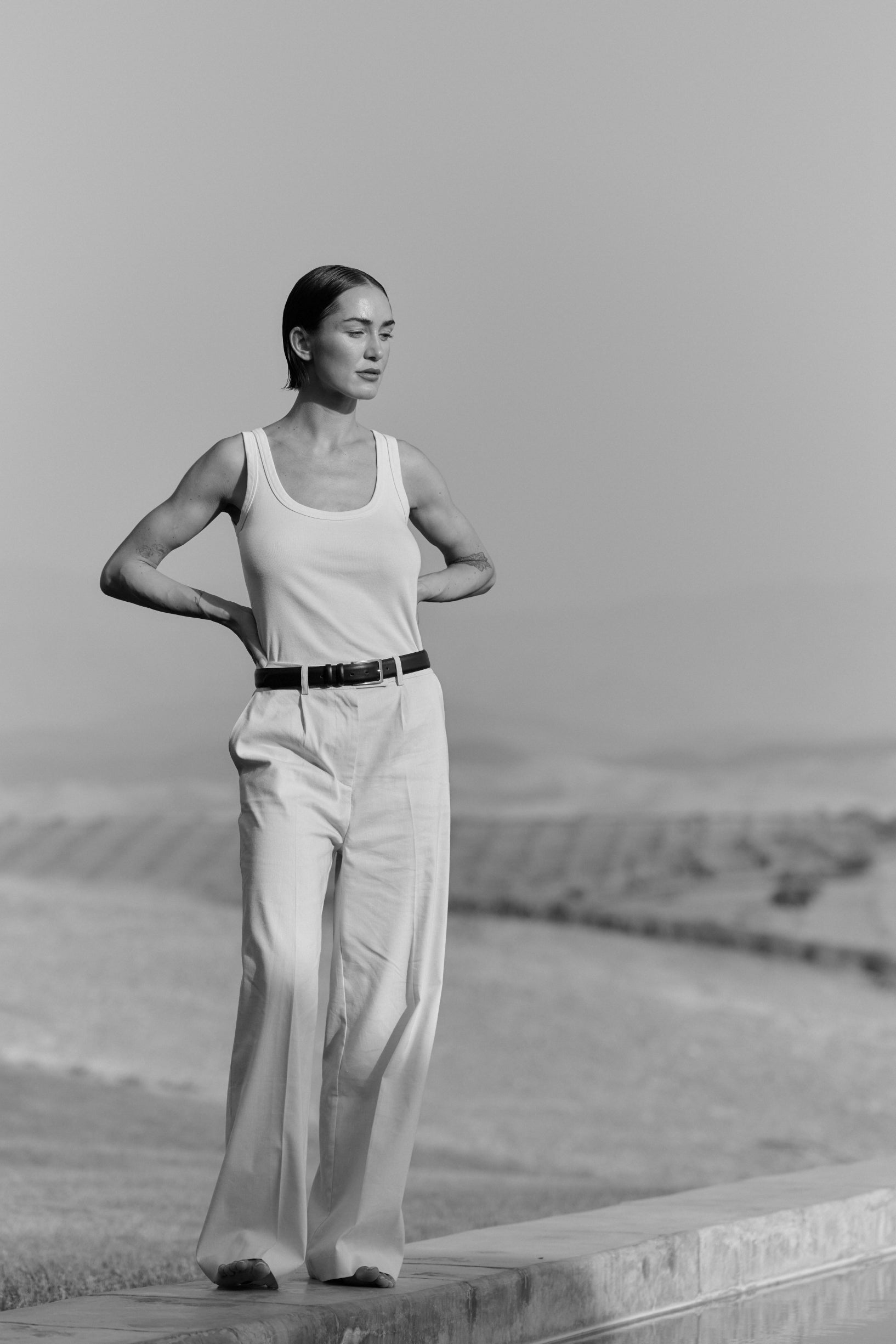 Azela Pants - Natural Sand - RUM Amsterdam
