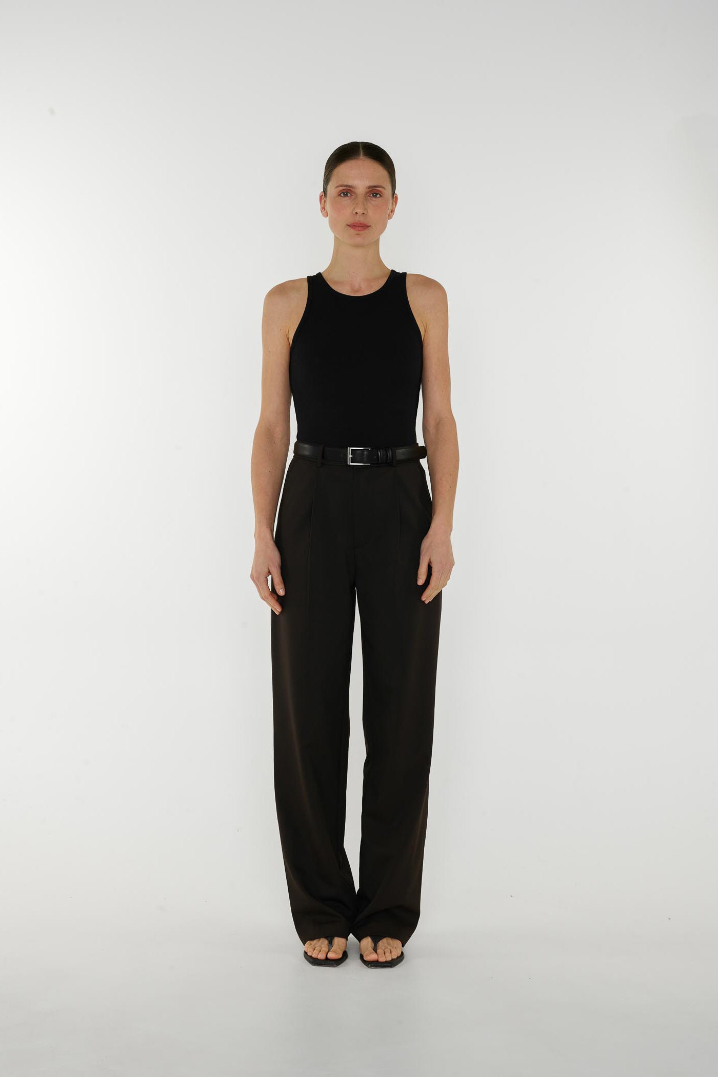 Celin Tank Top - Black - RUM Amsterdam