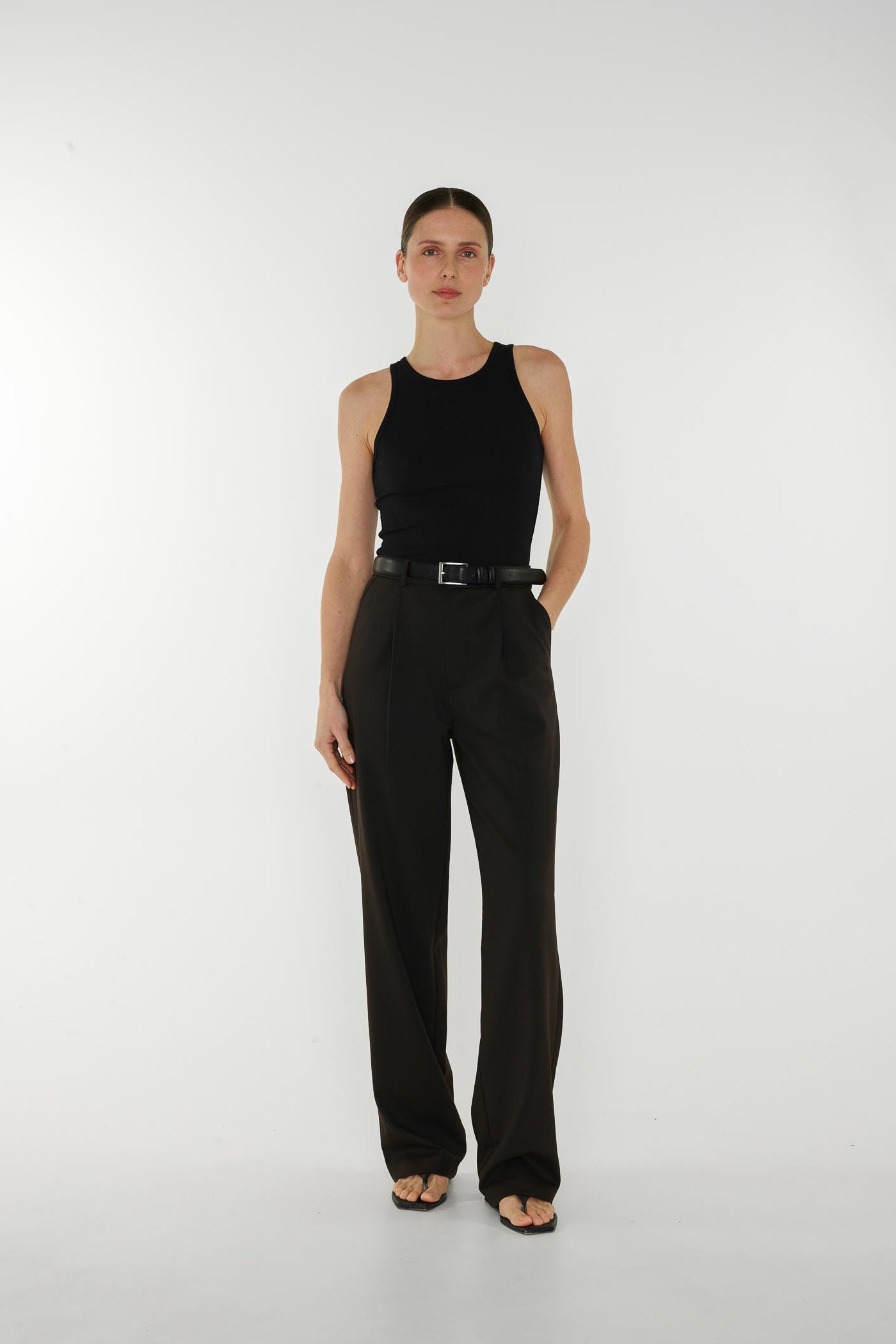 Celin Tank Top - Black - RUM Amsterdam