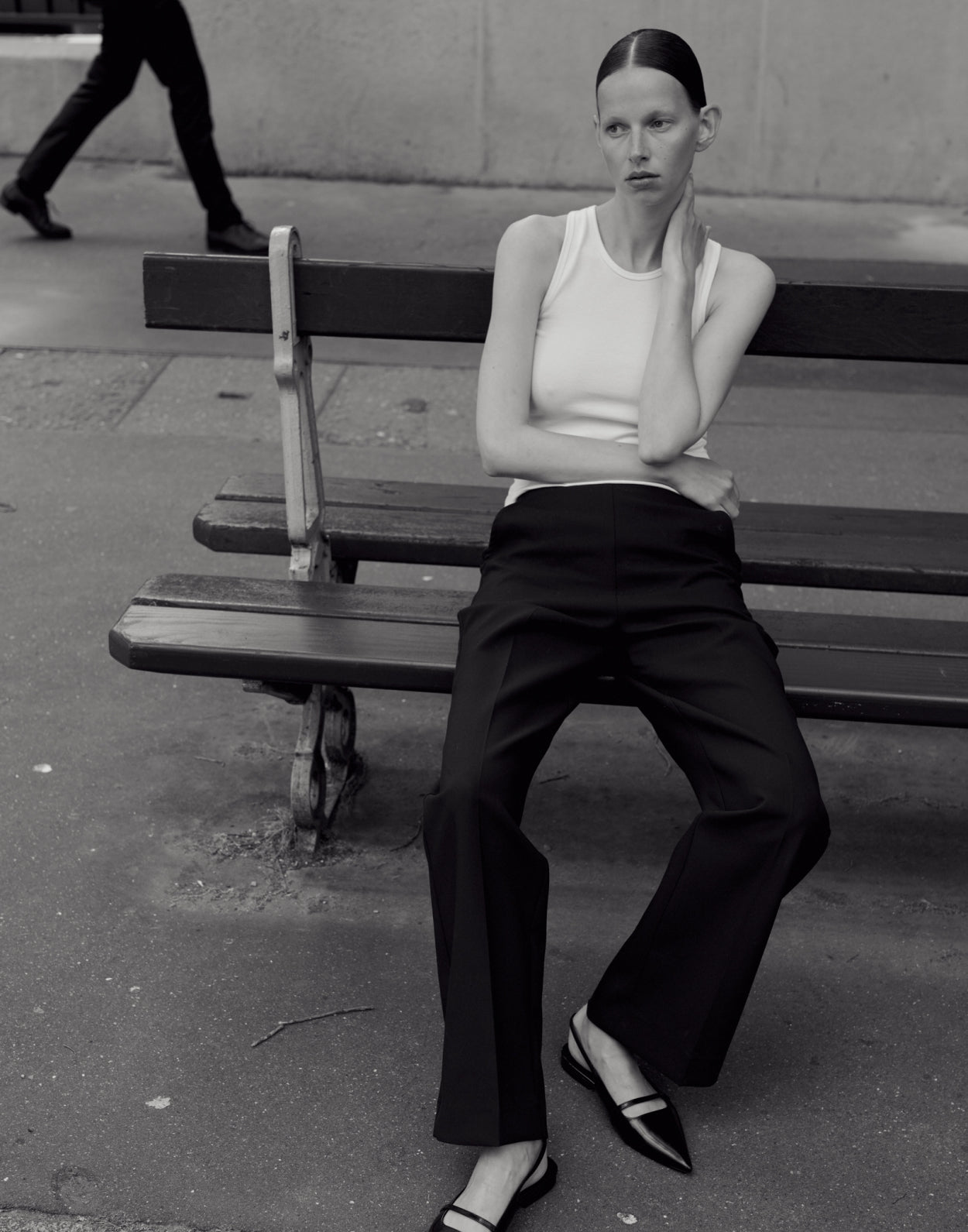 Celin Tank Top - Off White - RUM Amsterdam