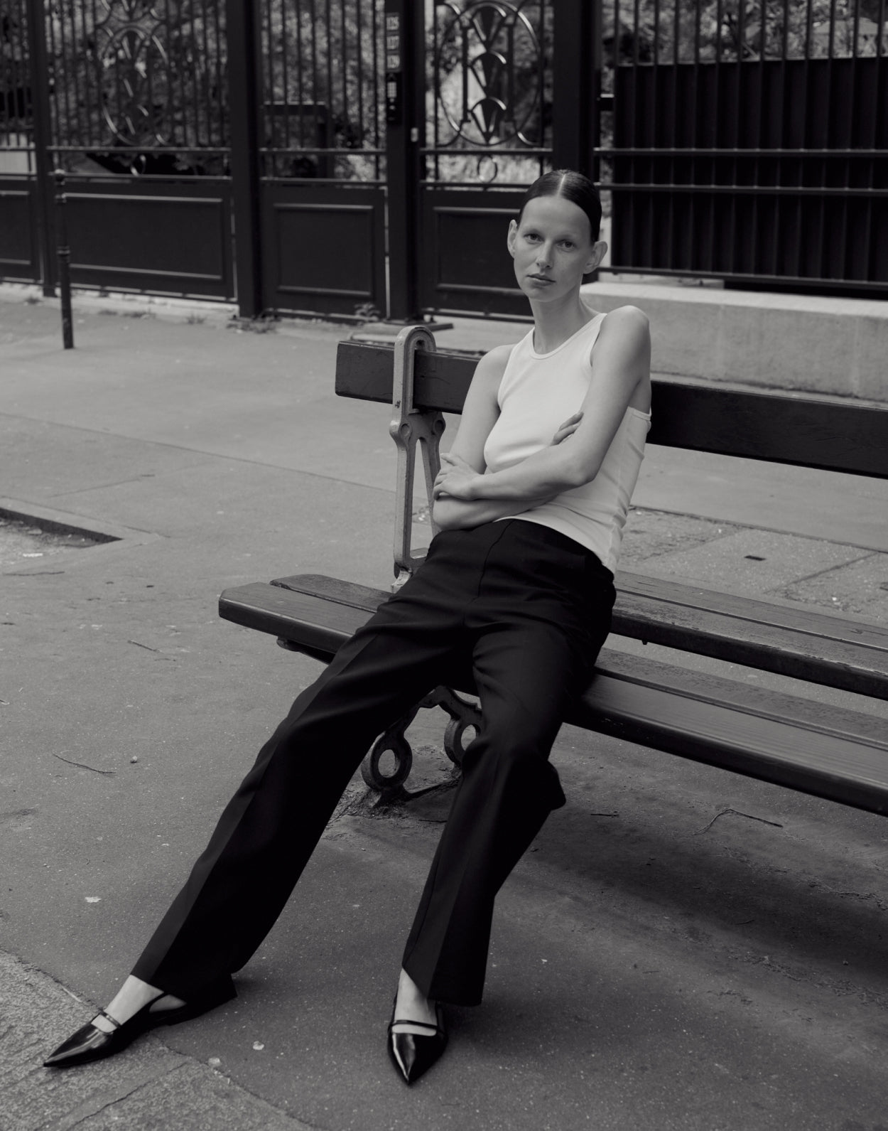 Celin Tank Top - Off White - RUM Amsterdam