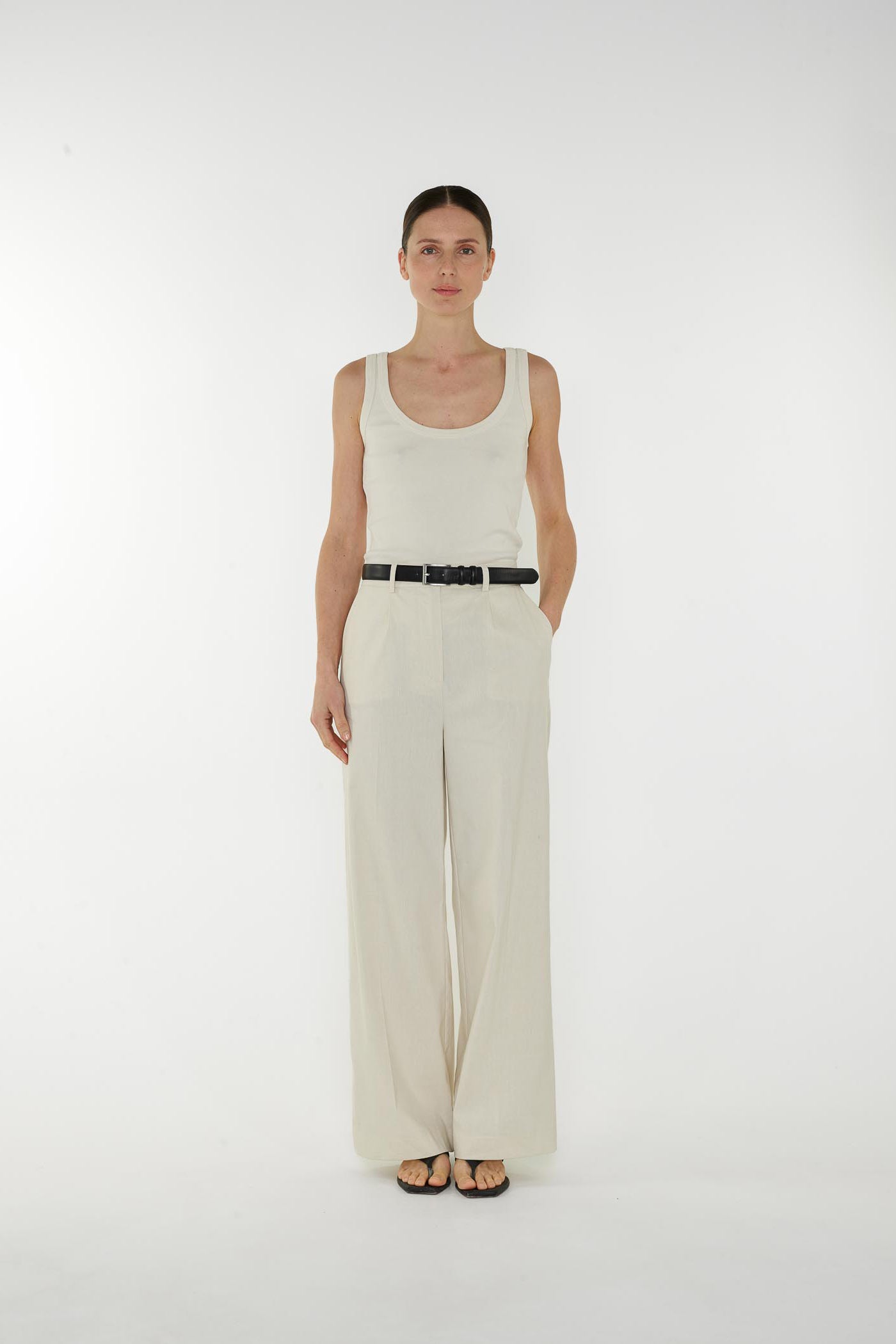 Java Tank Top - Cream - RUM Amsterdam