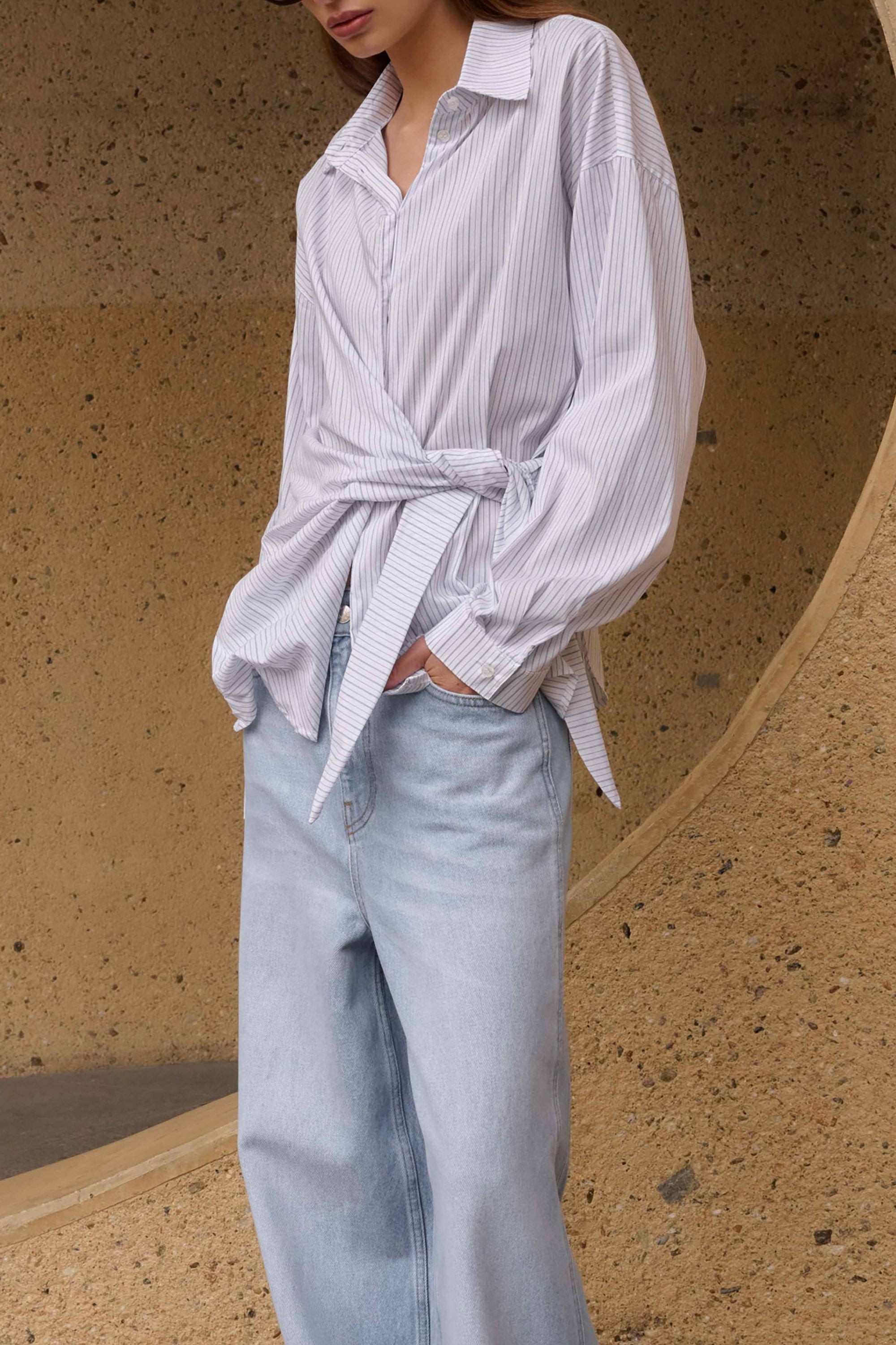 Juliette Blouse - Stripe