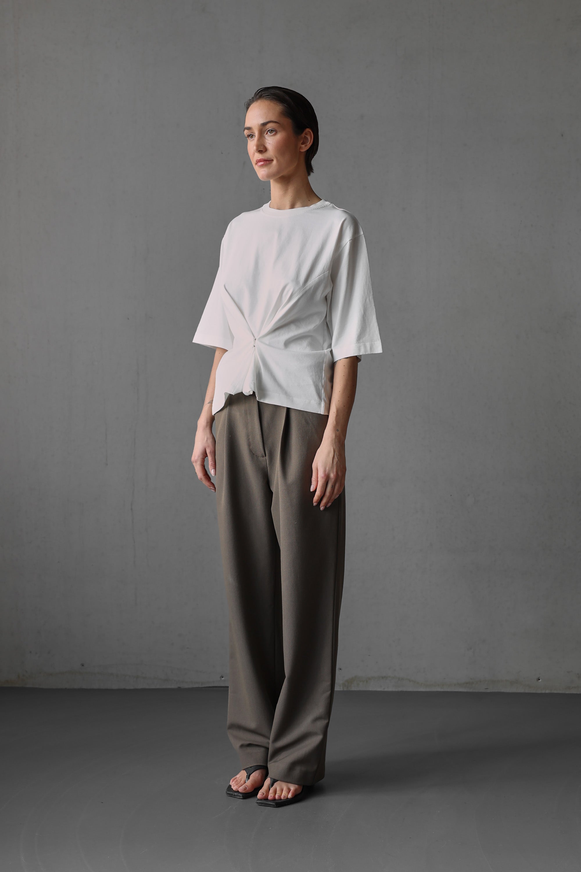 Selah Hook Tee - Off White