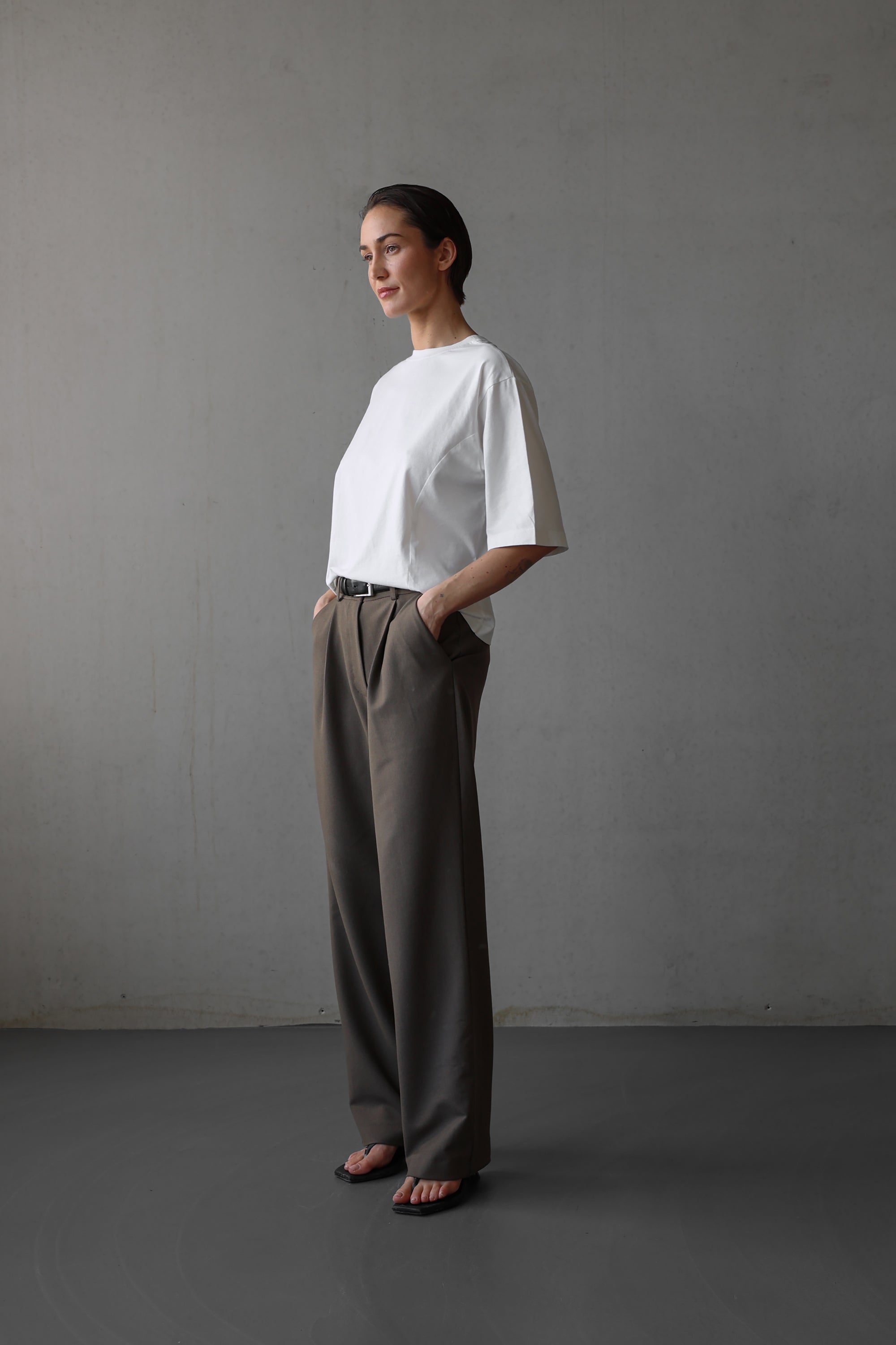 Selah Hook Tee - Off White