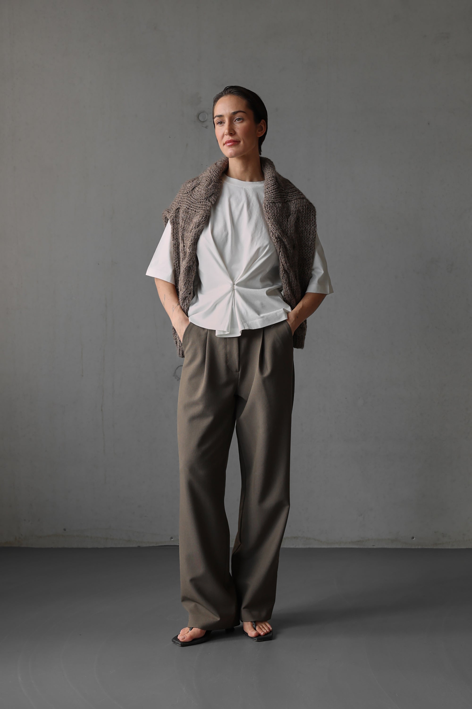 Selah Hook Tee - Off White - RUM Amsterdam