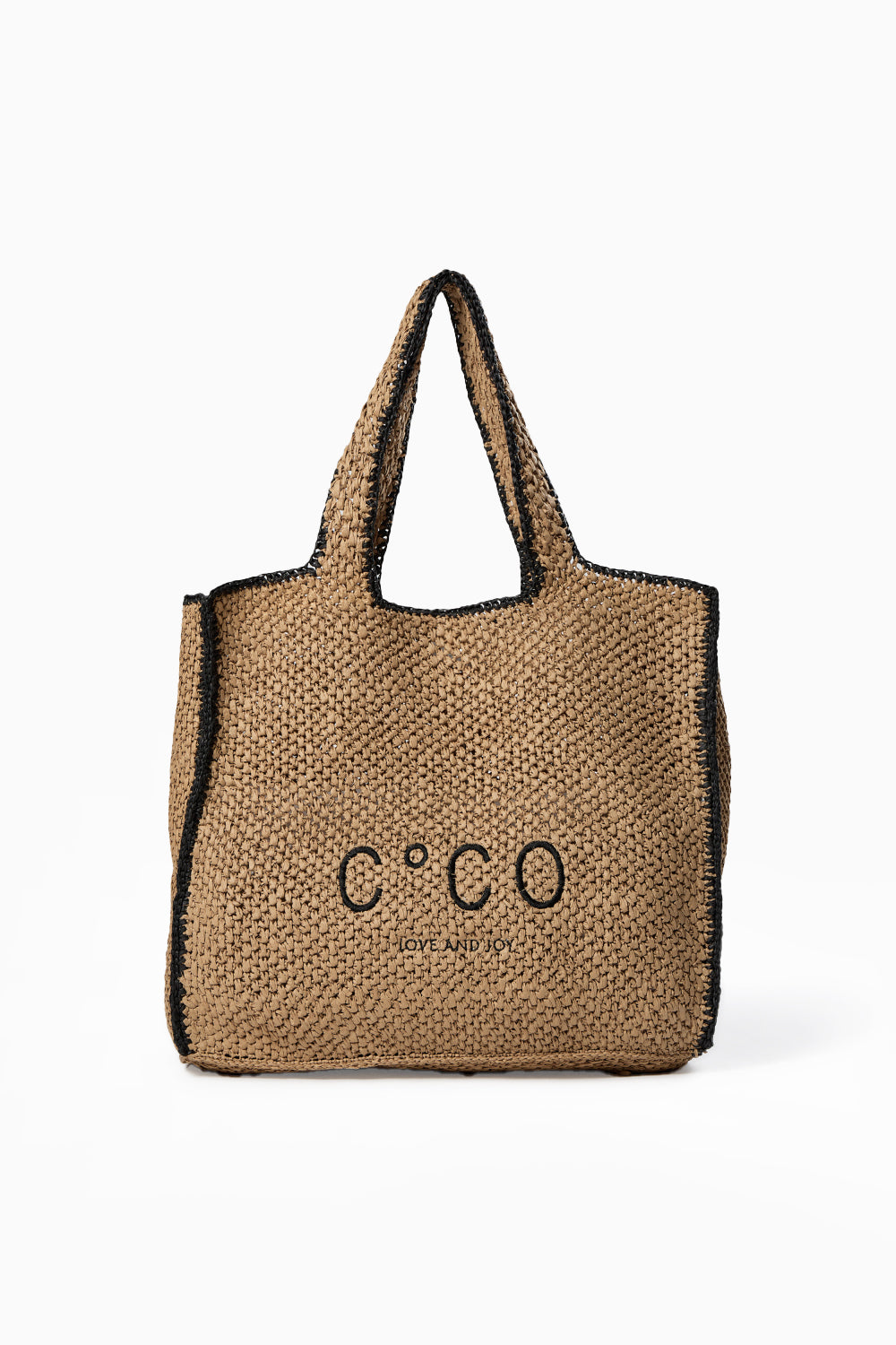 Coco Straw Beach Bag - Silver - RUM Amsterdam