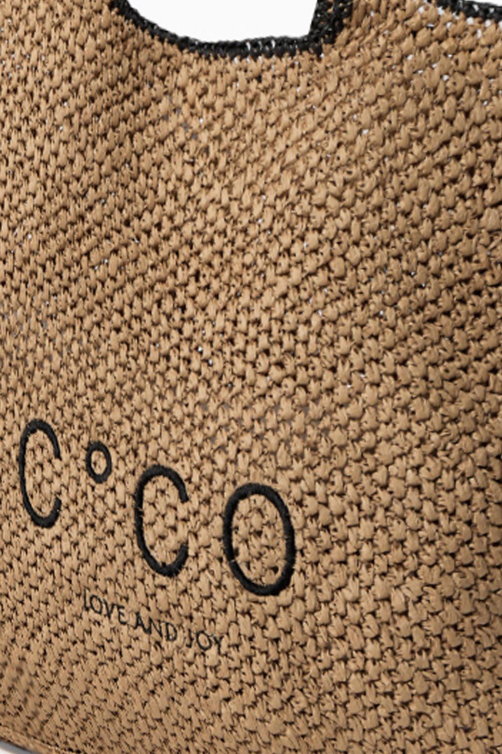 Coco Straw Beach Bag - Silver - RUM Amsterdam