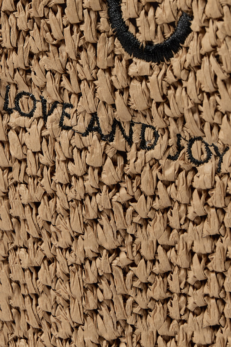 Coco Straw Beach Bag - Silver - RUM Amsterdam
