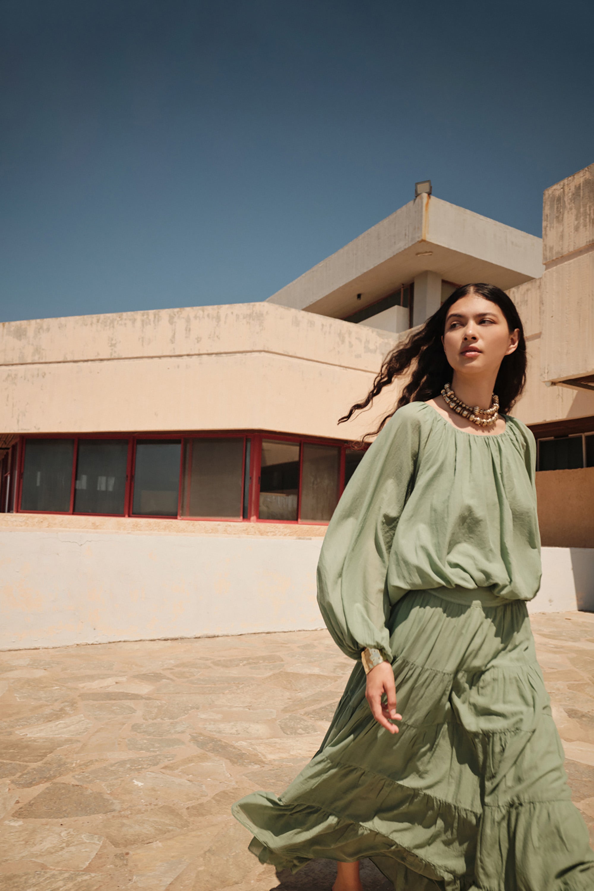 Willow Blouse - Green