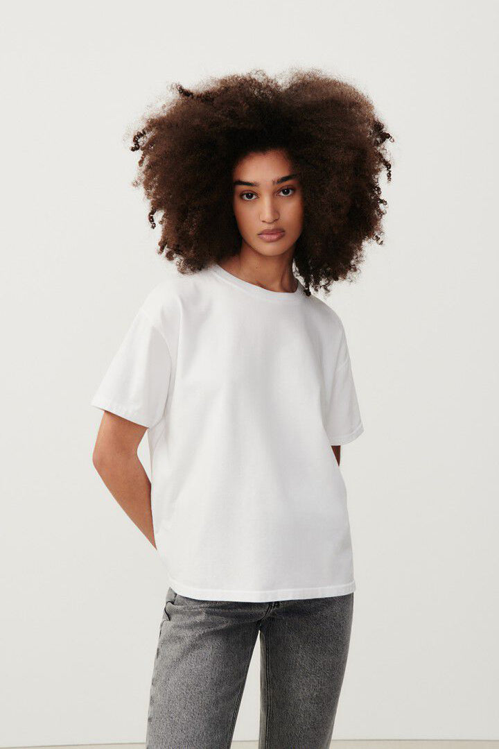 American Vintage Fizvalley Tee - White - RUM Amsterdam