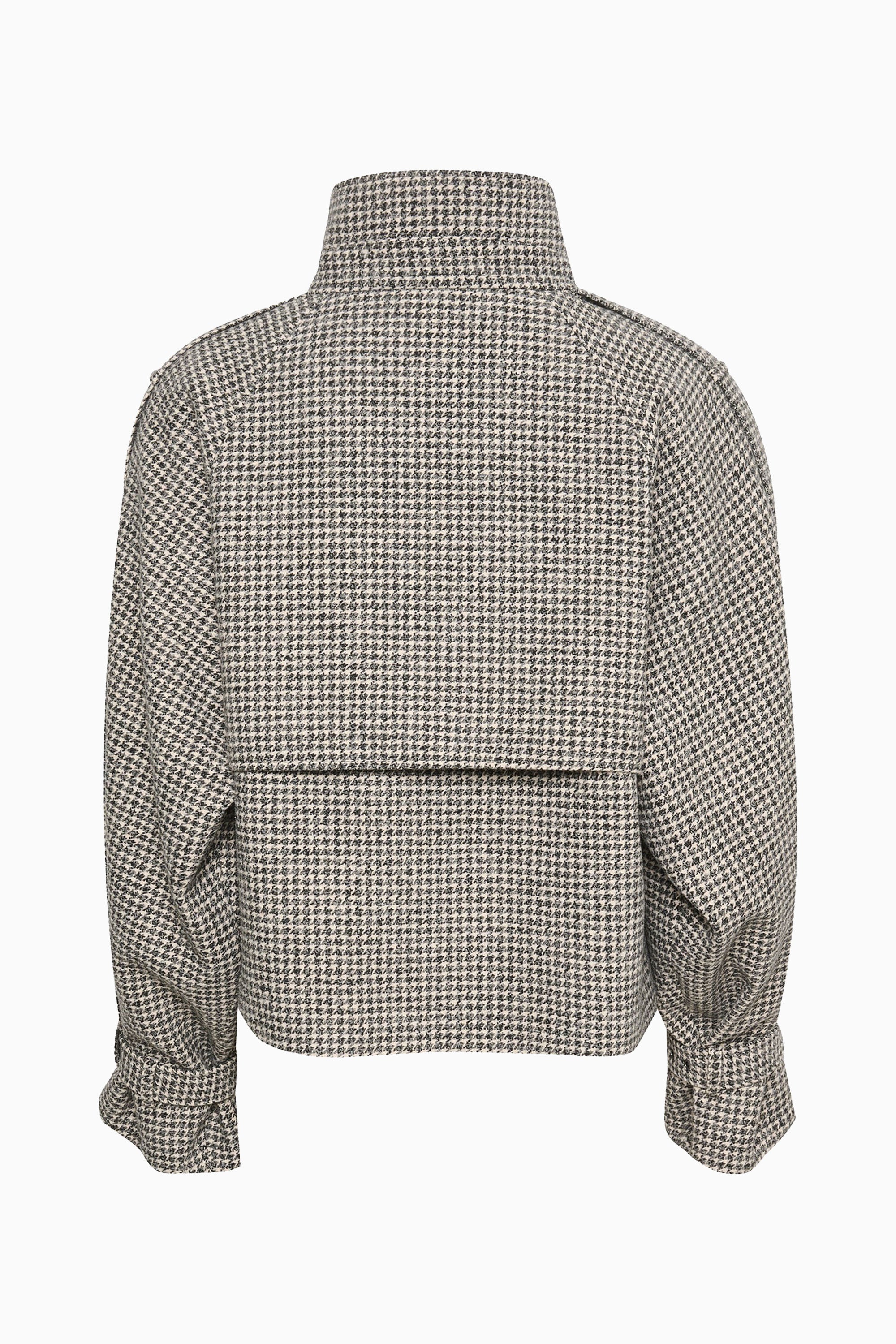 Avic Jacket - Black / White Houndstooth