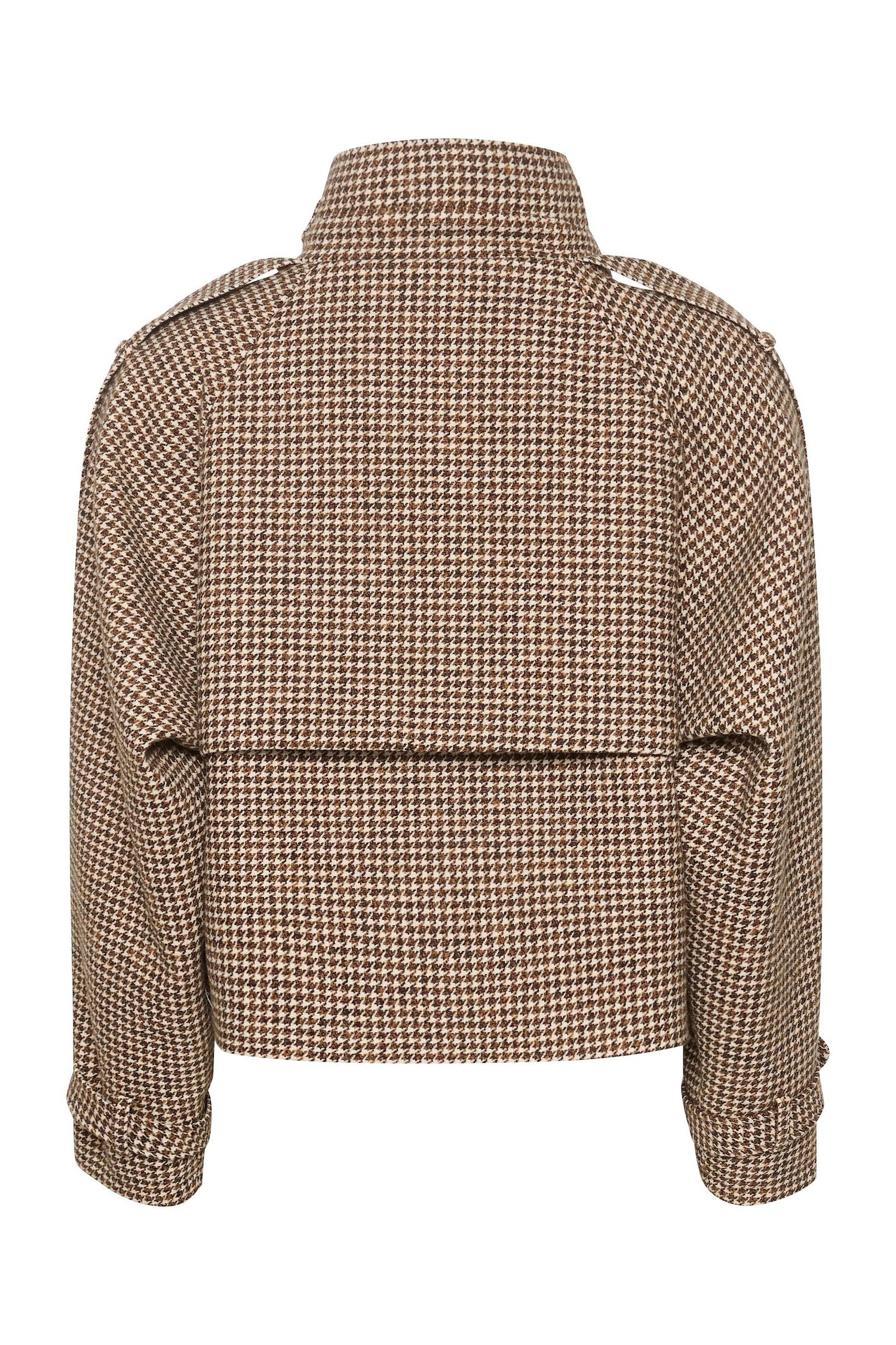 Avic Jacket - Brown/Black Houndstooth - RUM Amsterdam
